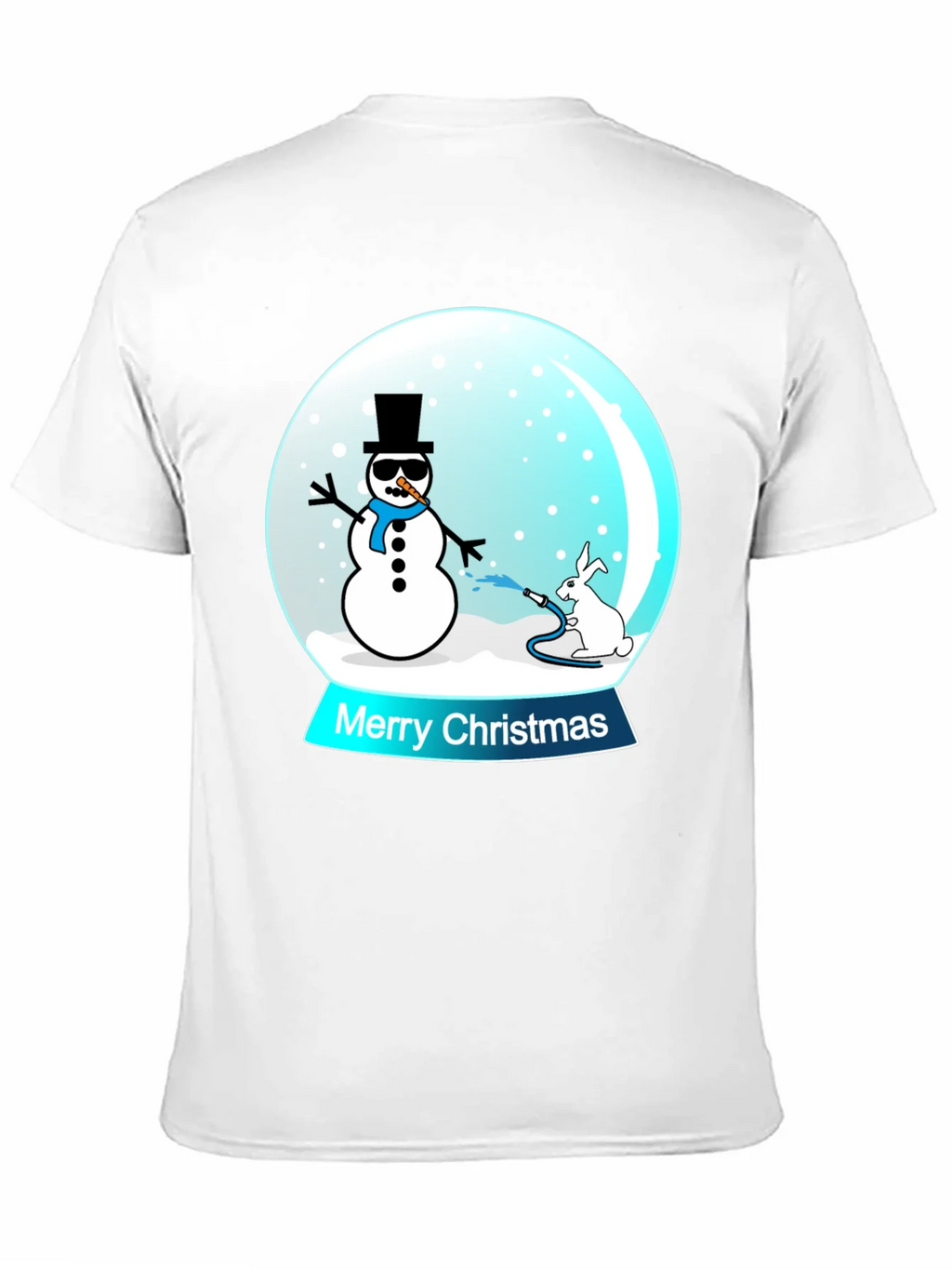 Funny Christmas Snow Globe Graphic T-Shirt product image 10