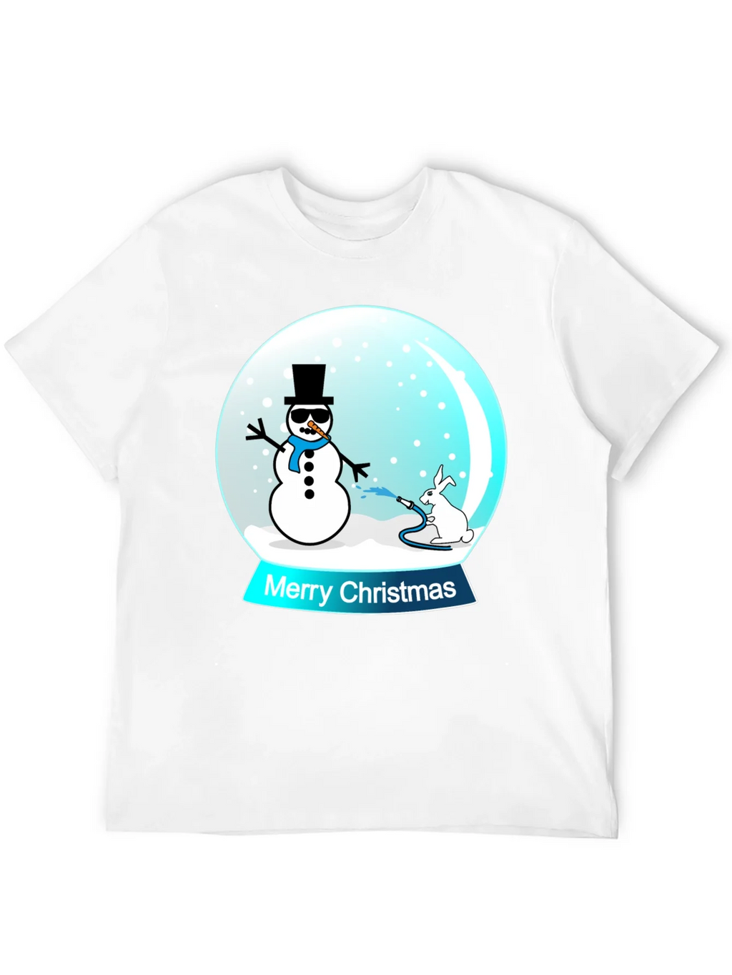 Funny Christmas Snow Globe Graphic T-Shirt product image 11