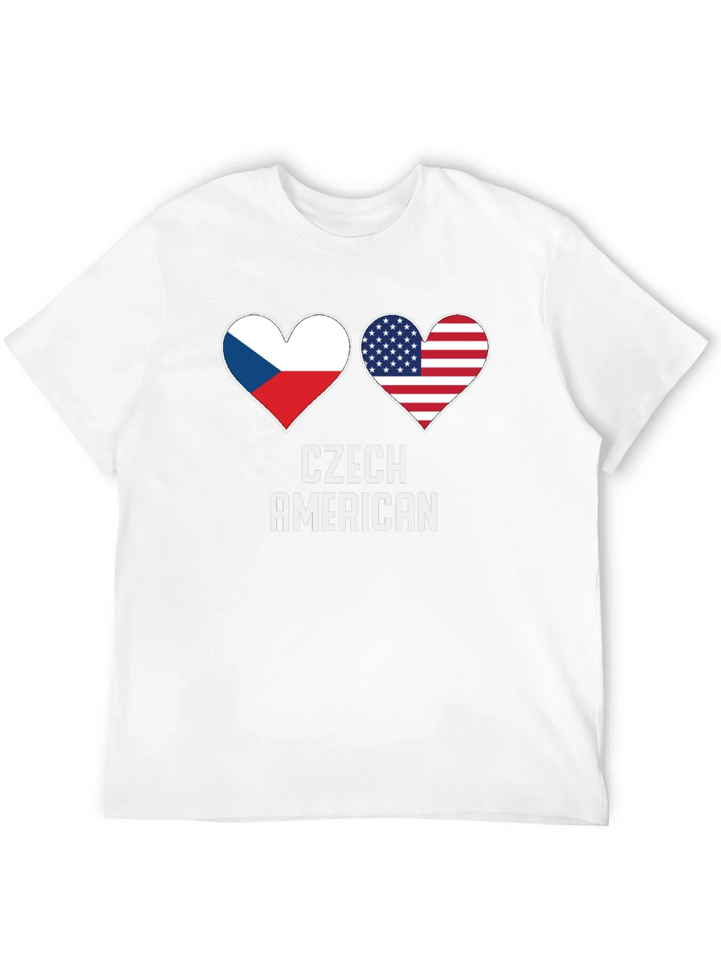 Czech American Pride T-Shirt product image 11