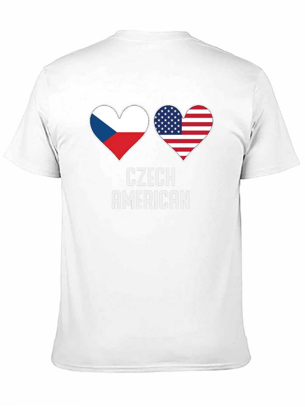 Czech American Pride T-Shirt product image 10