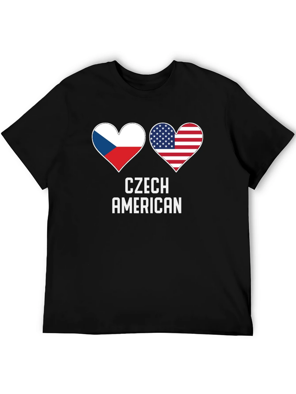 Czech American Pride T-Shirt product image 5