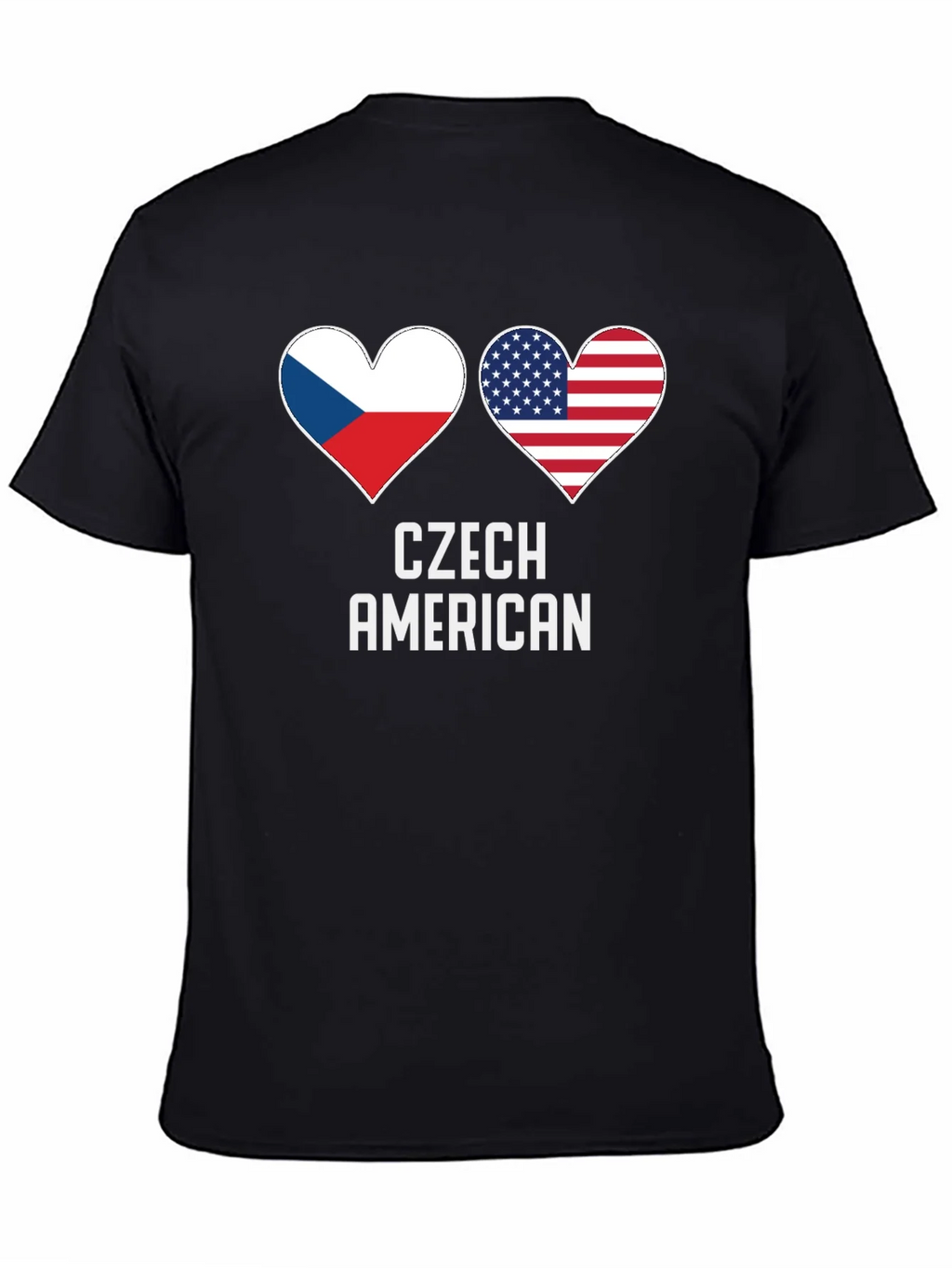 Czech American Pride T-Shirt product image 4