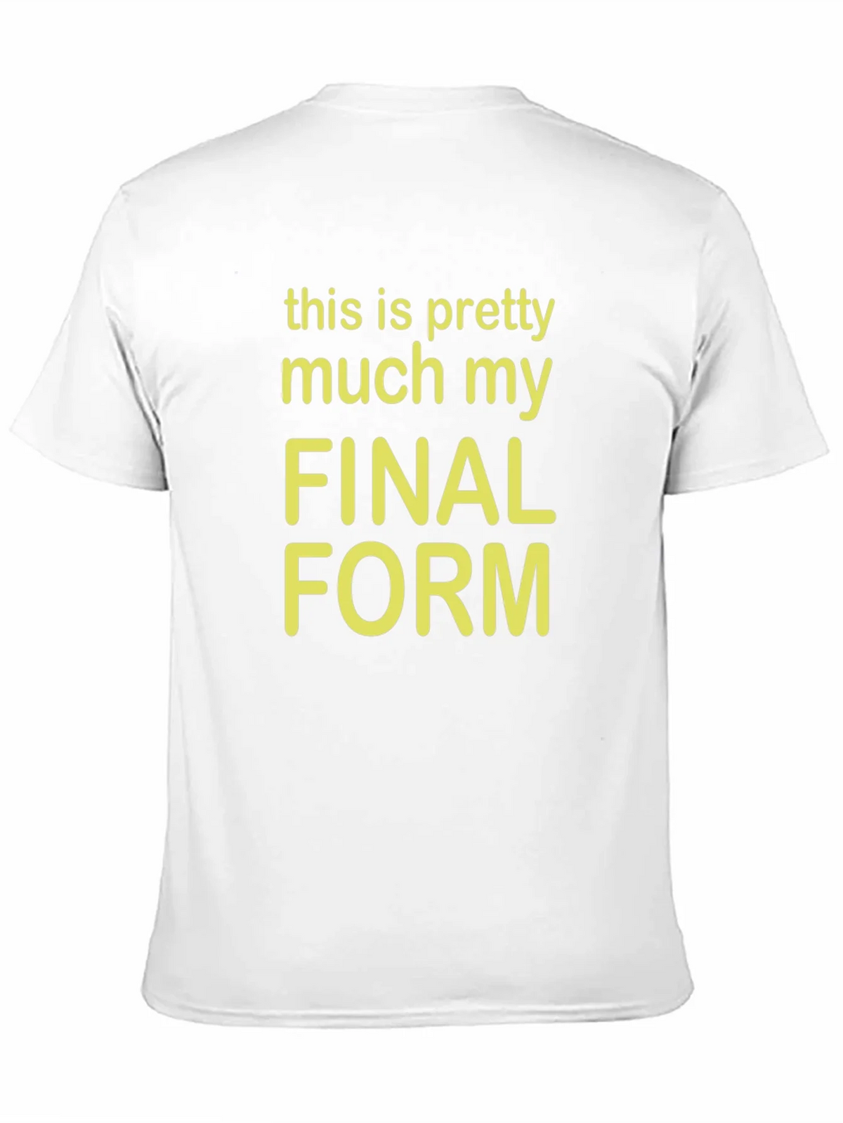 Final Form Graphic Tee - Funny Novelty T-Shirt product image 10