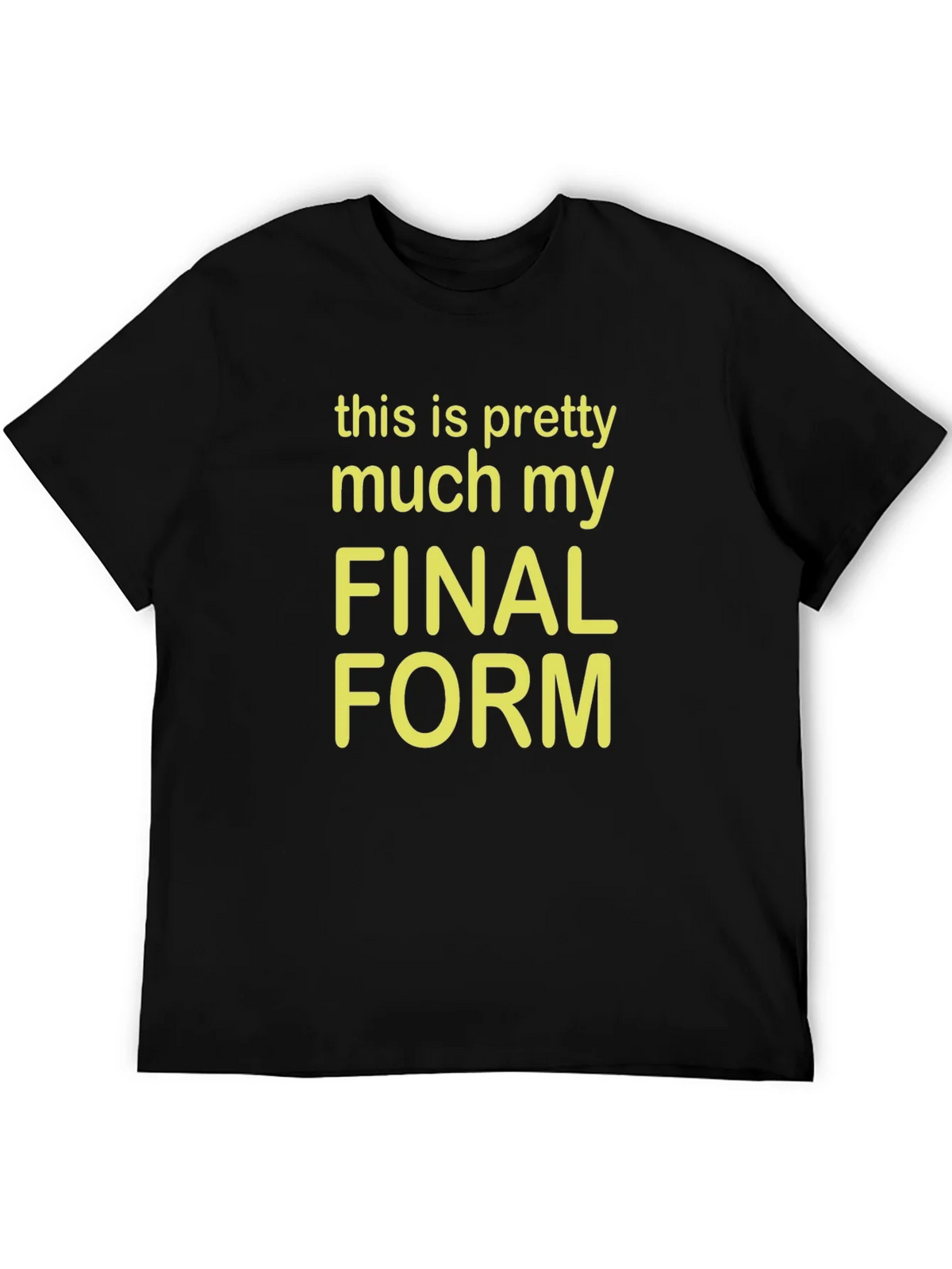 Final Form Graphic Tee - Funny Novelty T-Shirt product image 5