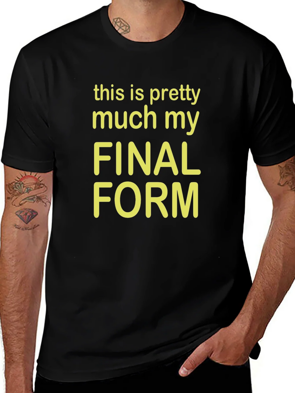 Final Form Graphic Tee - Funny Novelty T-Shirt product image 1