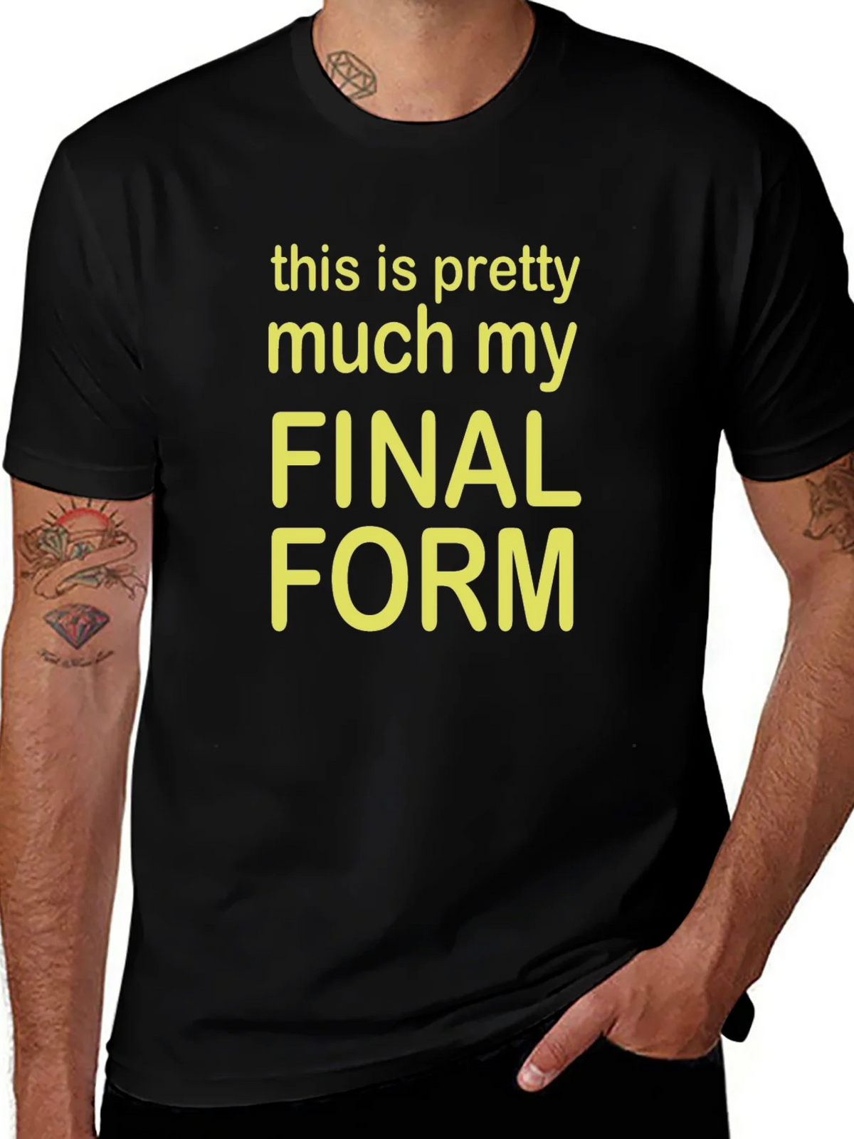 Final Form Graphic Tee - Funny Novelty T-Shirt product image 1