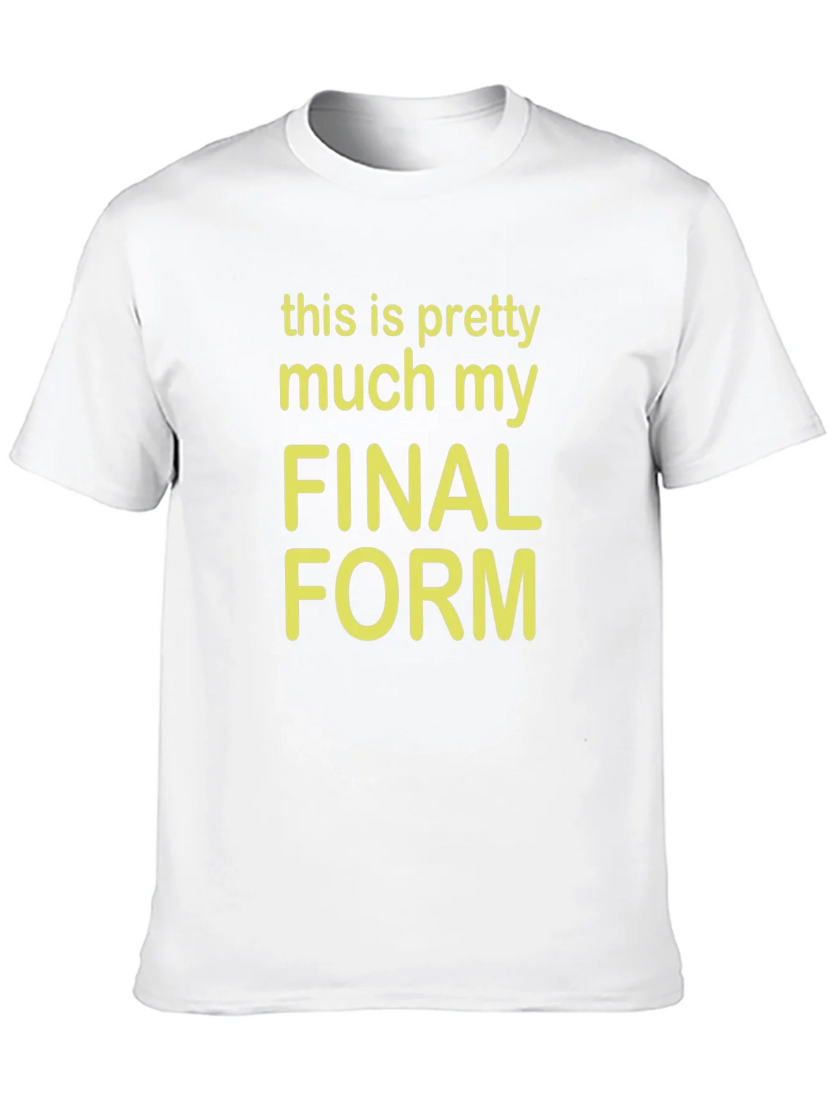 Final Form Graphic Tee - Funny Novelty T-Shirt product image 9