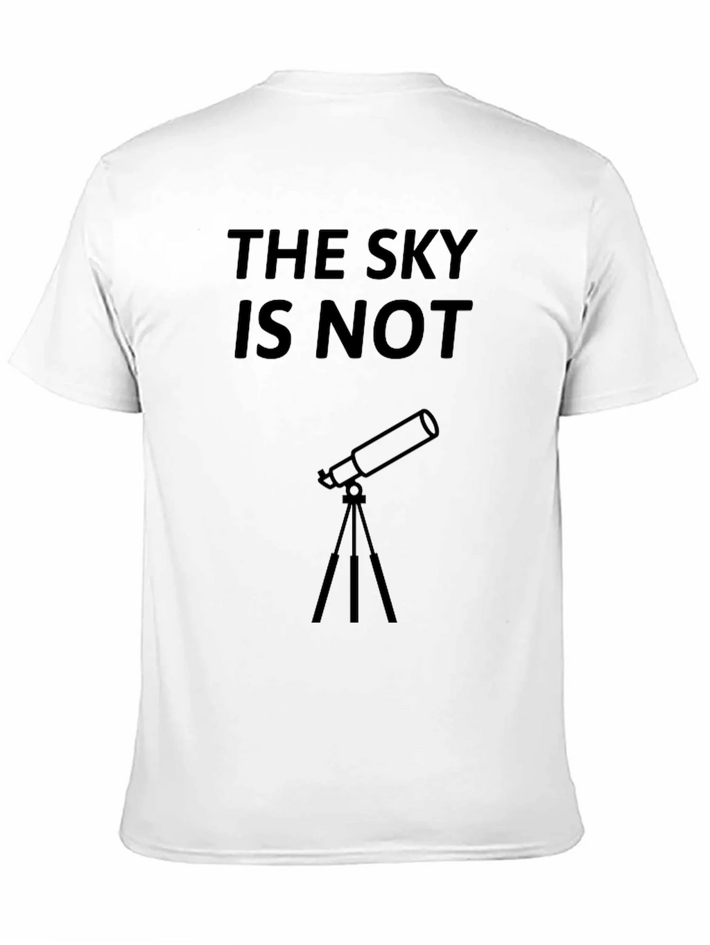The Sky Is Not Telescope Graphic Tee product image 10
