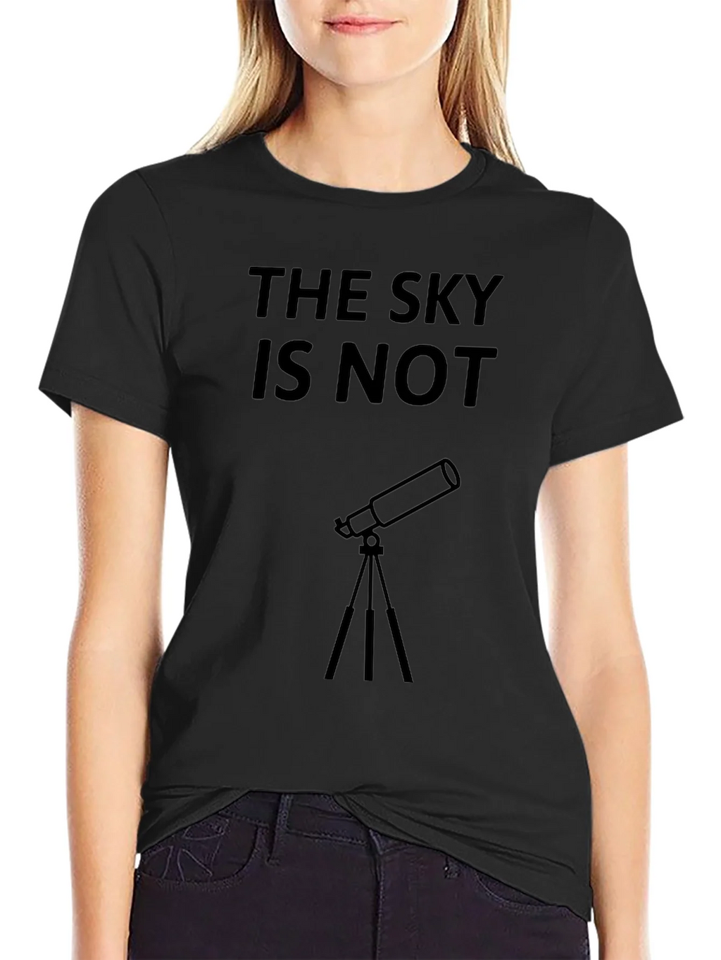 The Sky Is Not Telescope Graphic Tee product image 2