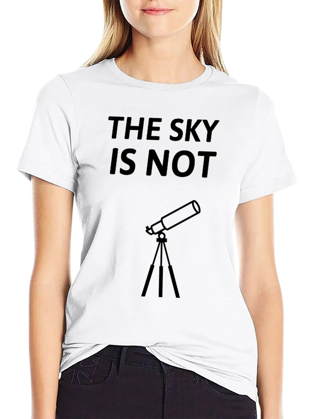 The Sky Is Not Telescope Graphic Tee product image 8