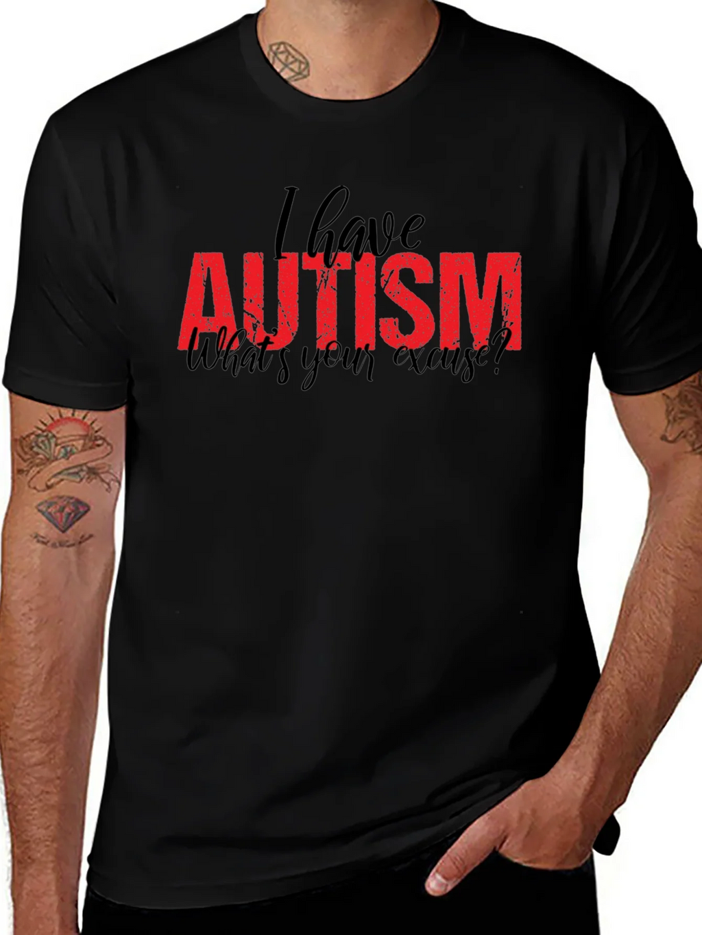 Autism Awareness T-Shirt - Whats Your Excuse Tee product image 1