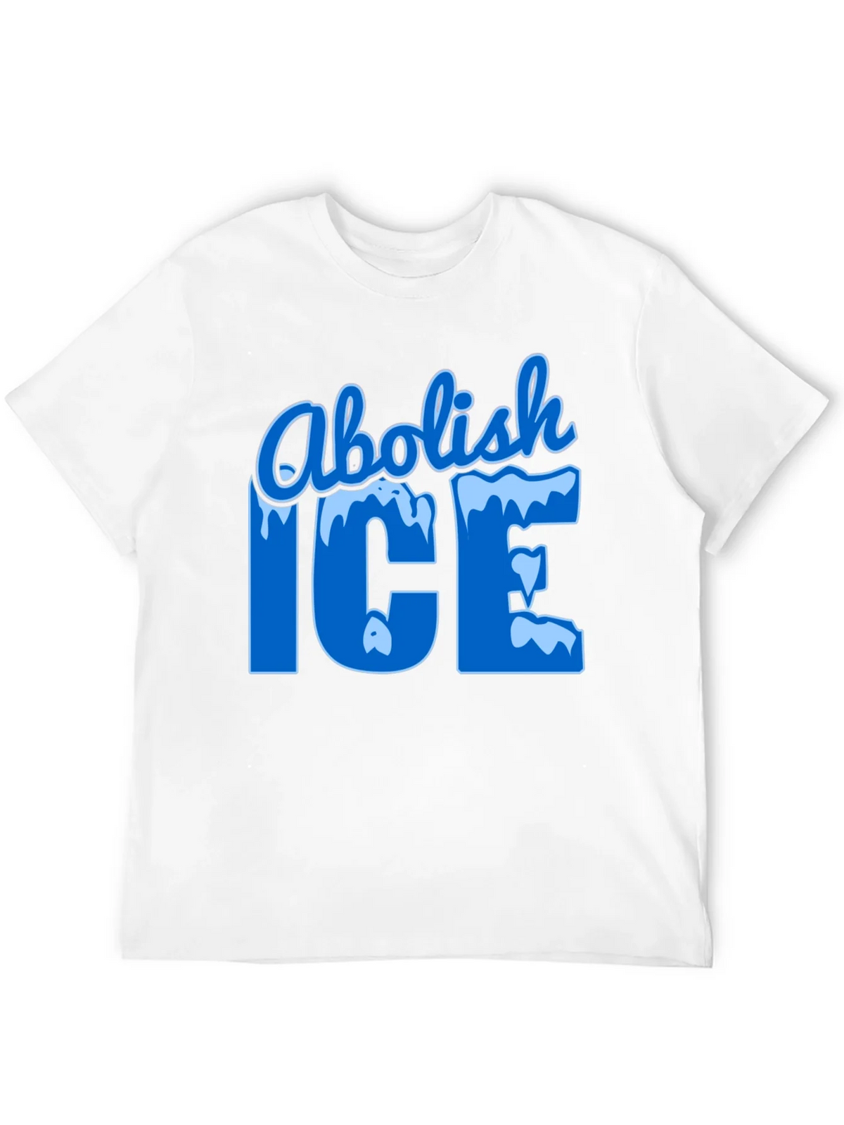 Abolish ICE Black Graphic T-Shirt product image 11