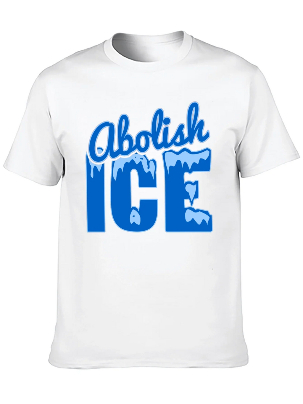 Abolish ICE Black Graphic T-Shirt product image 9