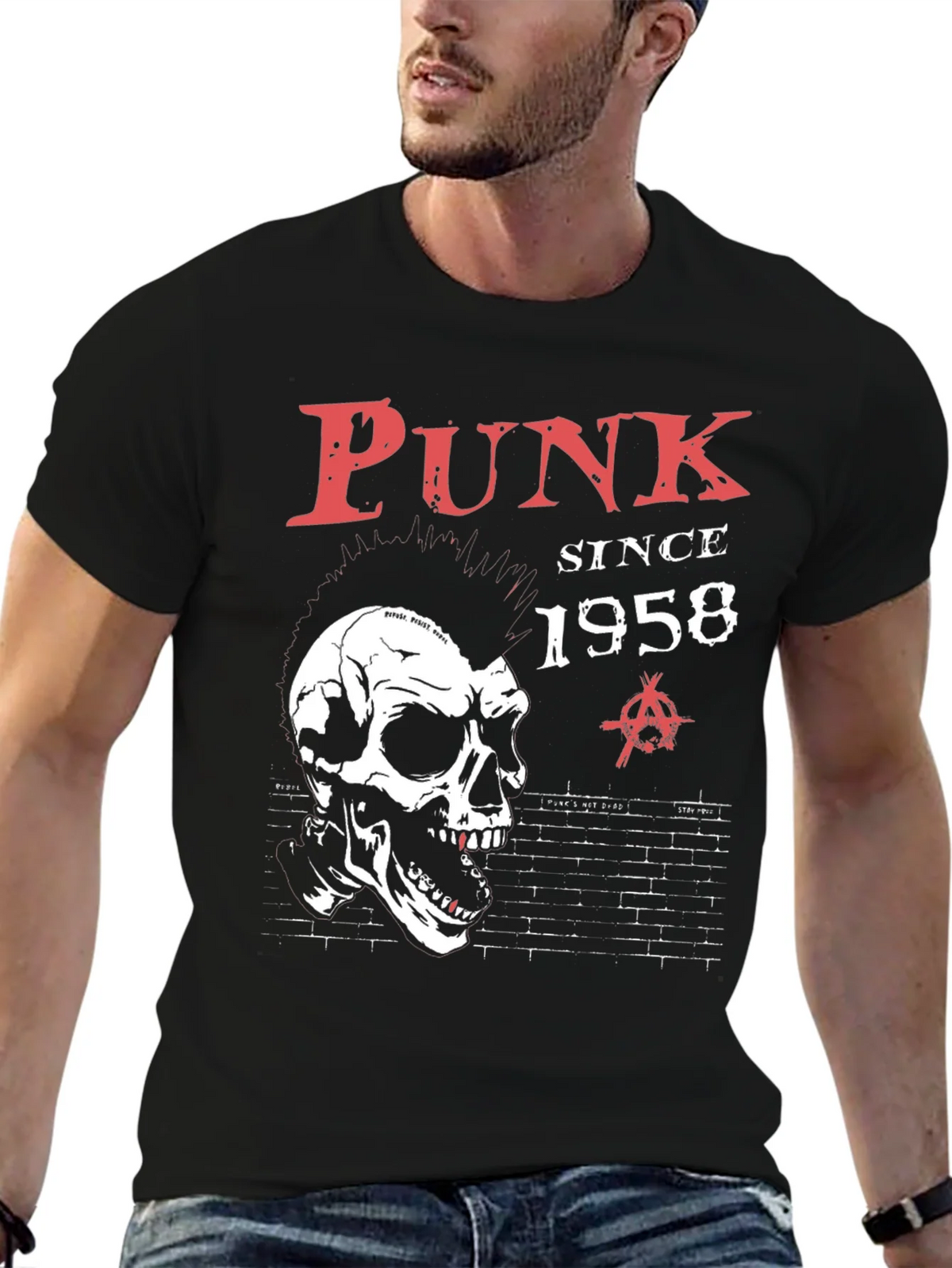 Punk Since 1958 Graphic T-Shirt product image 6