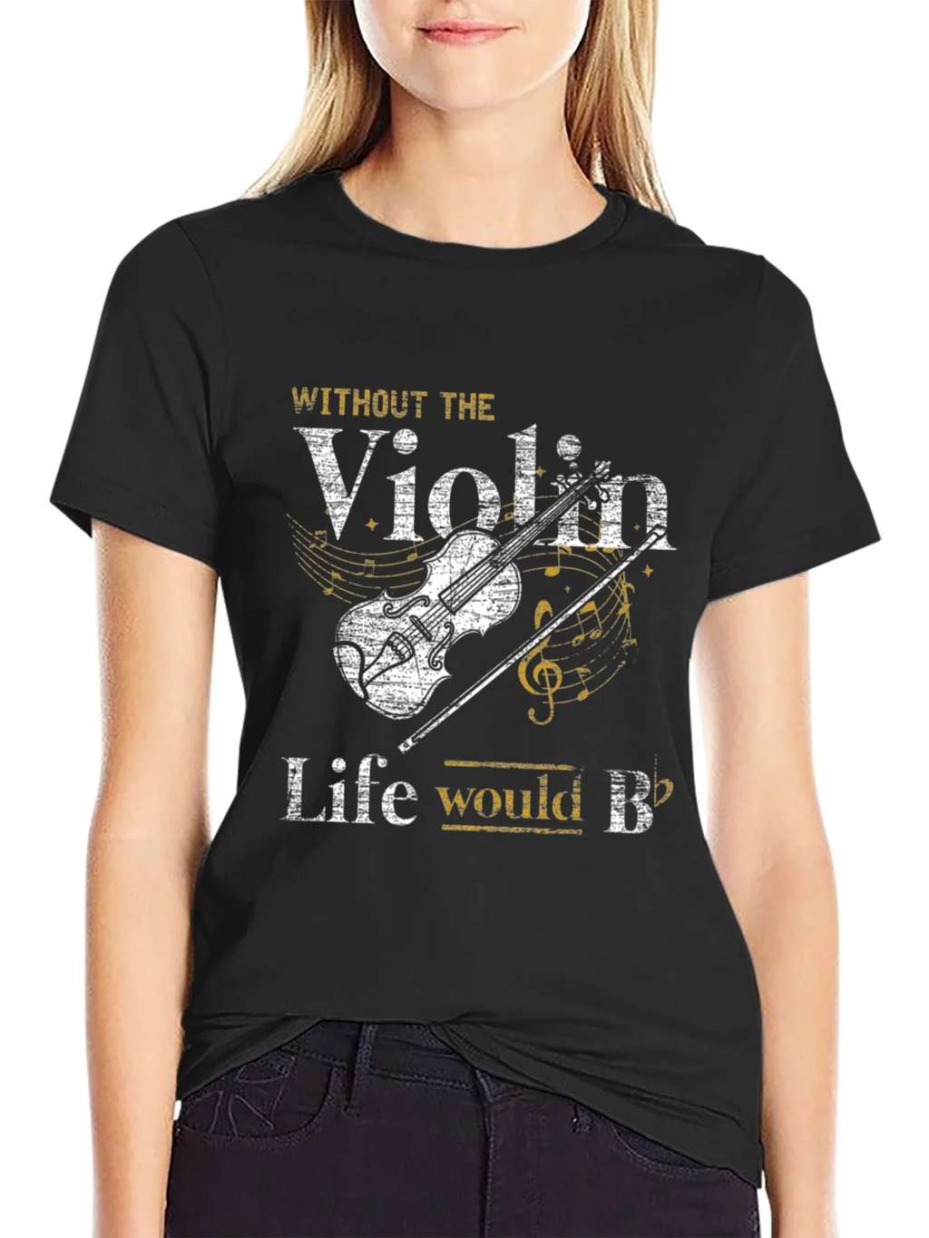 Violin Lover T-Shirt - Musical Instrument Tee product image 2