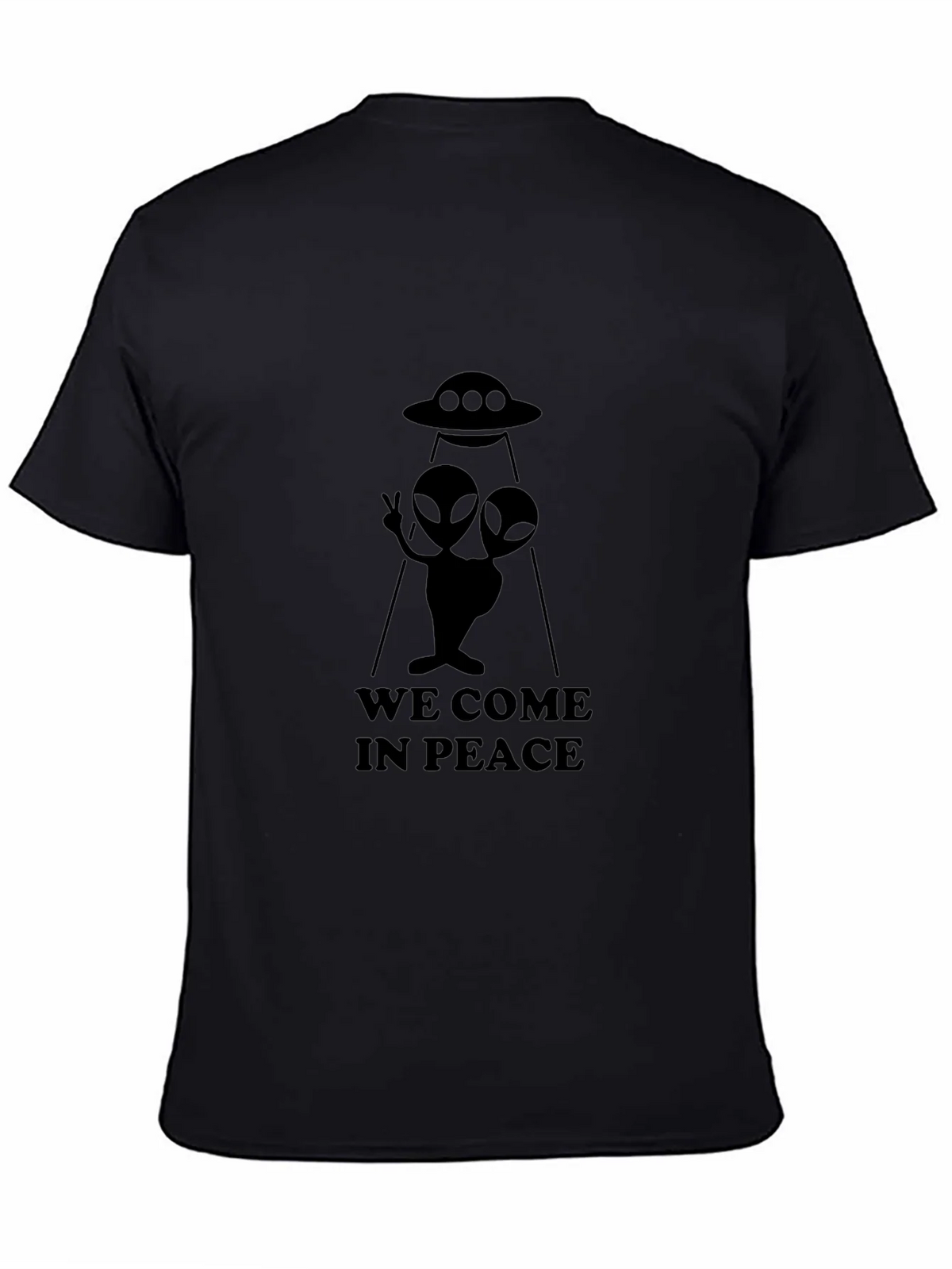 We Come In Peace Alien Graphic T-Shirt product image 4