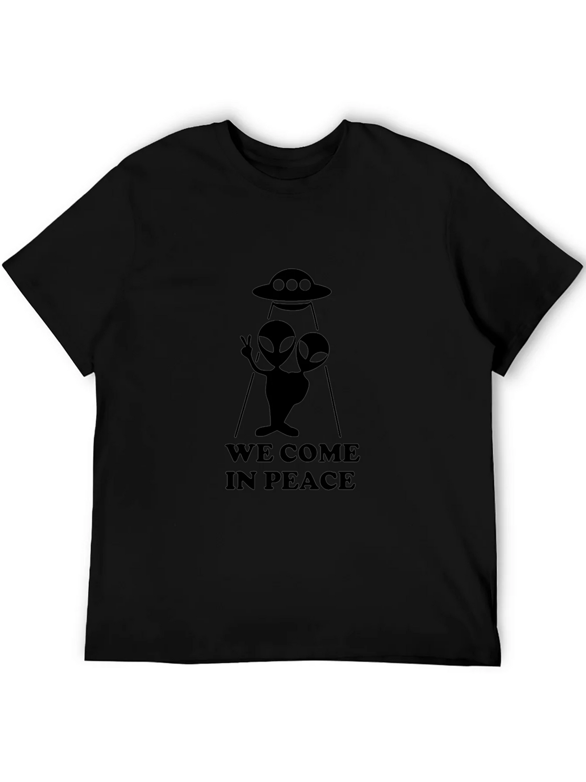 We Come In Peace Alien Graphic T-Shirt product image 5