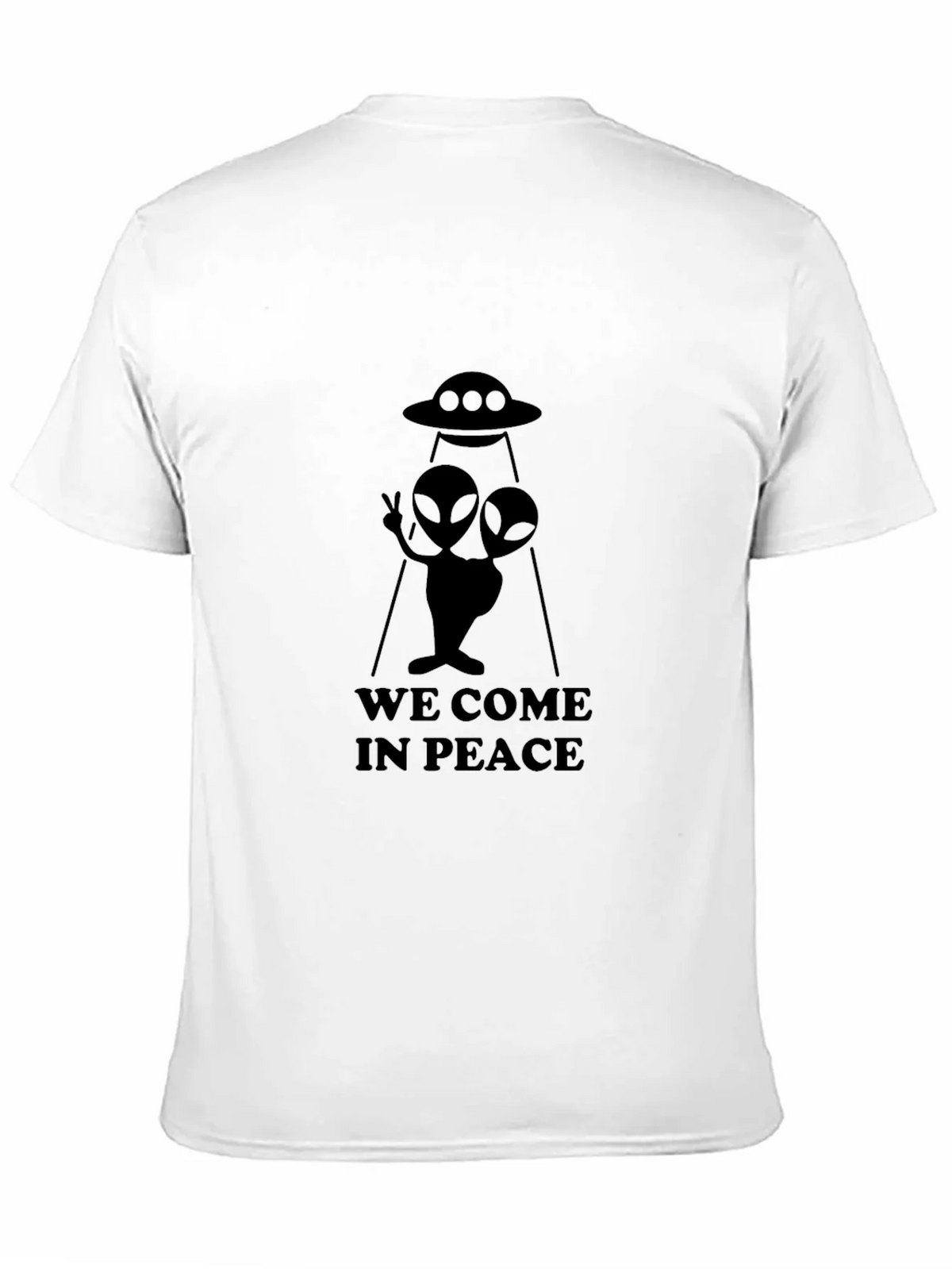 We Come In Peace Alien Graphic T-Shirt product image 8