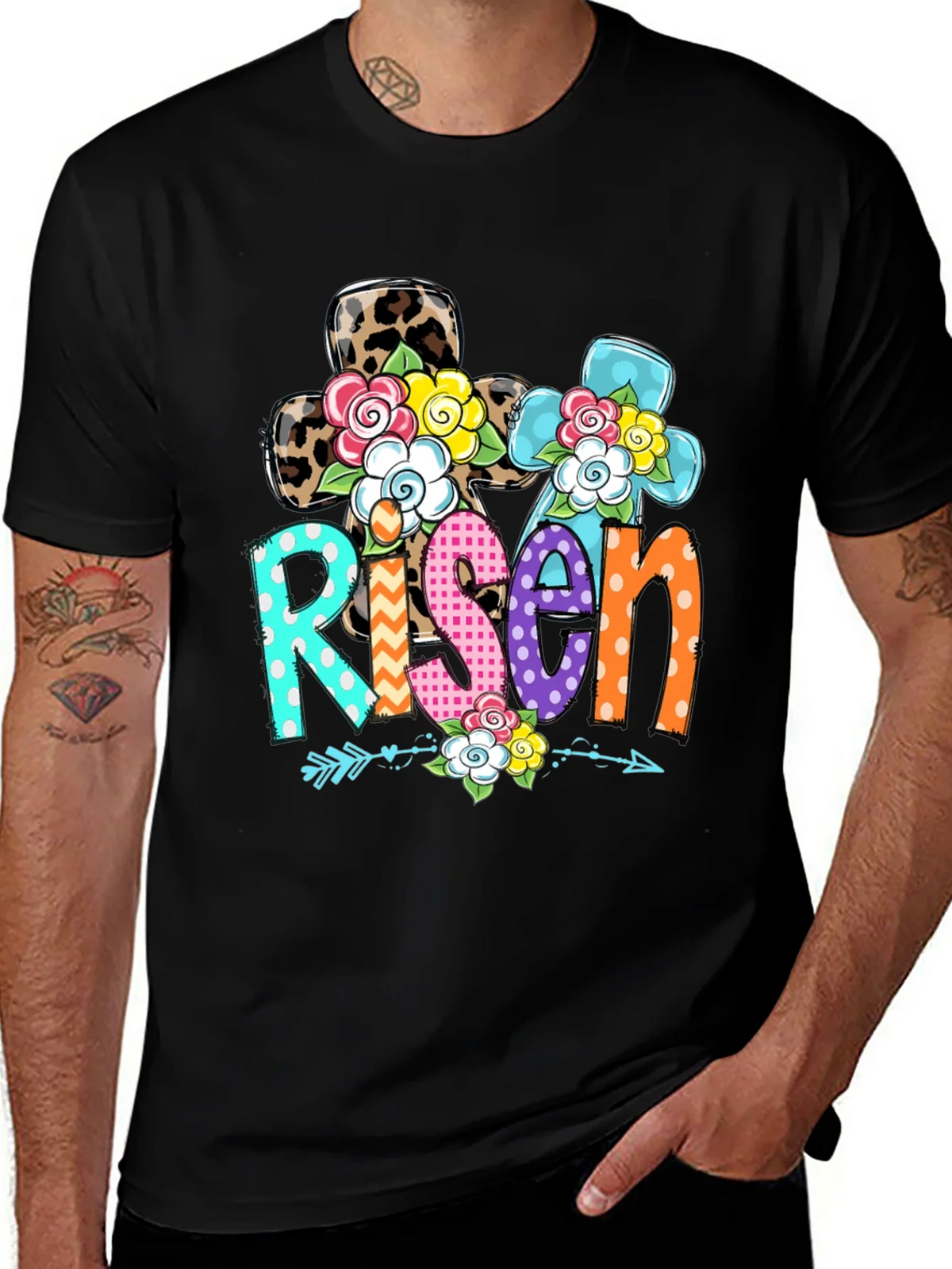 Risen Graphic Print T-Shirt product image 1
