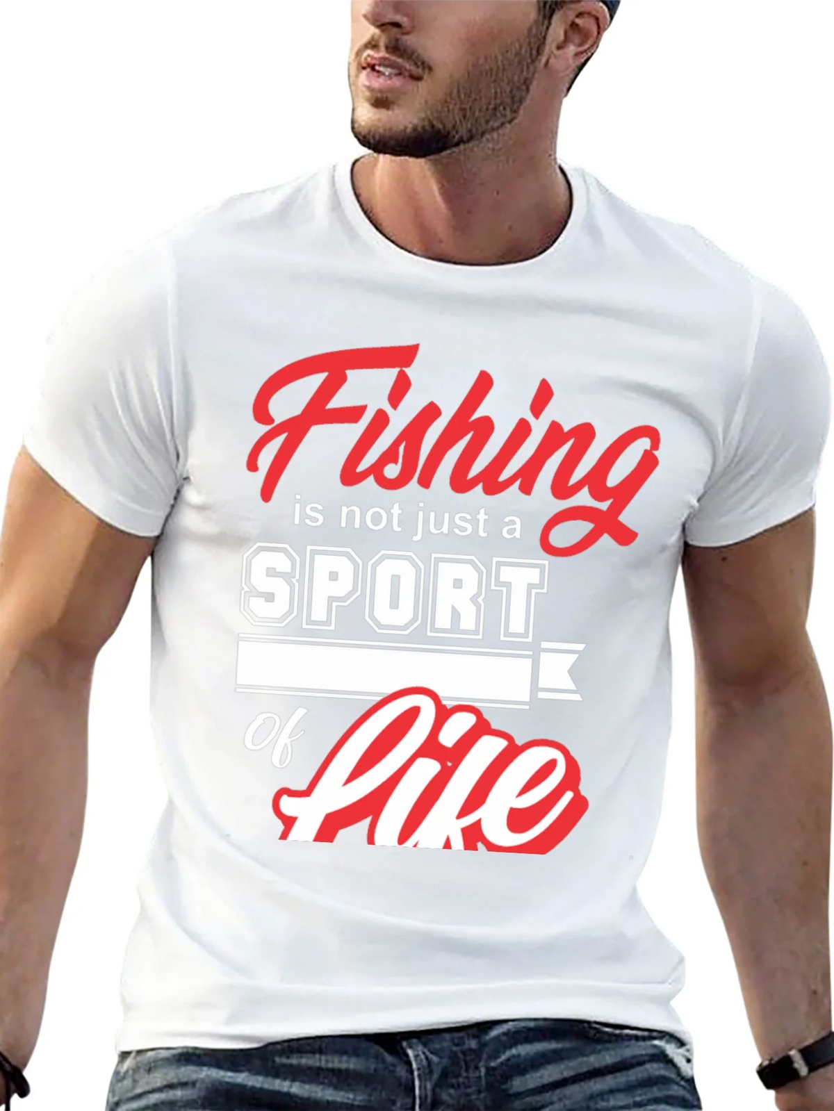 Fishing is not just a sport its a way of Life Black T-shirt product image 12