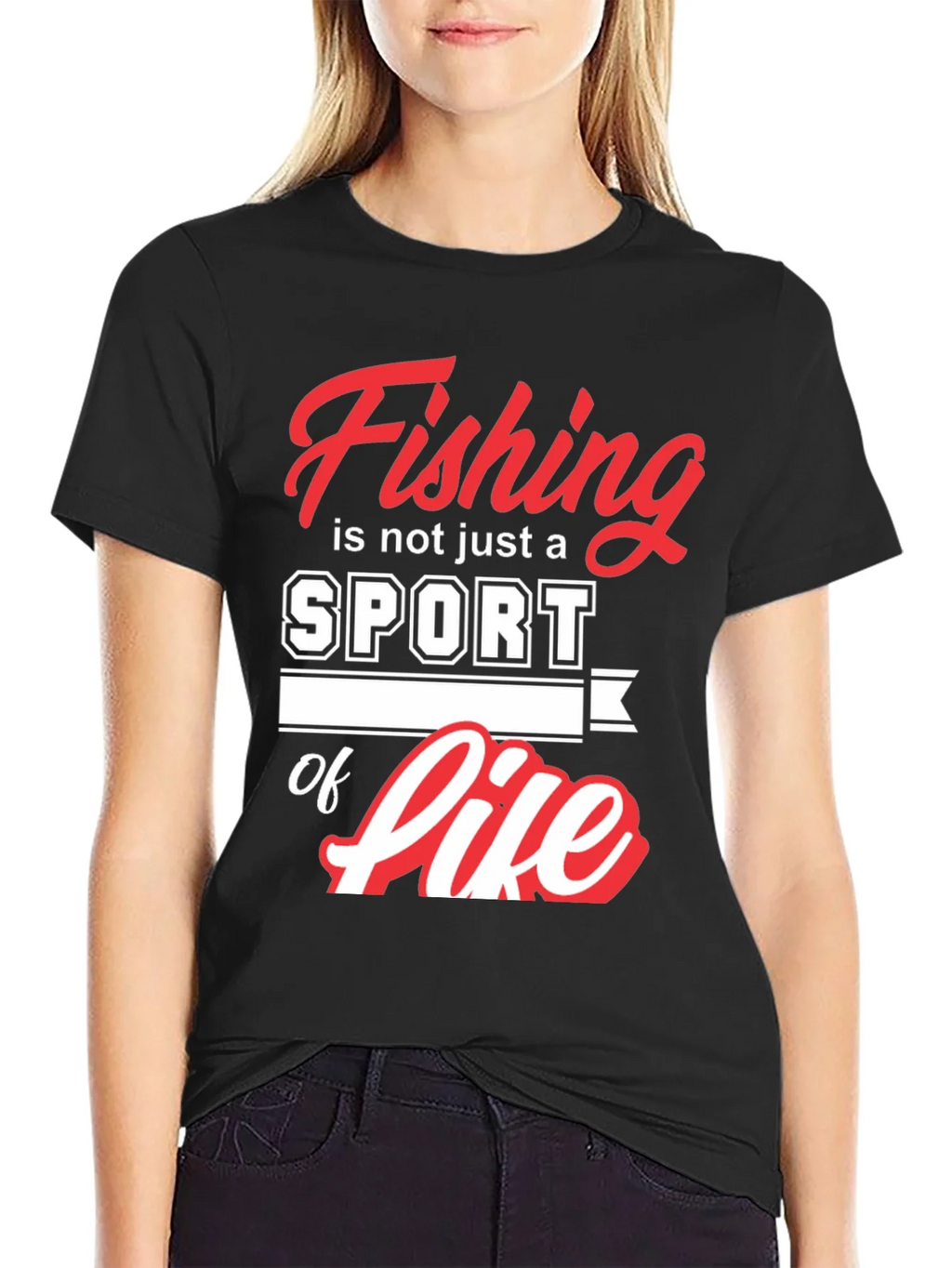 Fishing is not just a sport its a way of Life Black T-shirt product image 2
