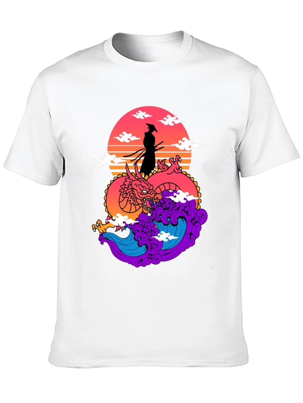 Samurai Dragon Graphic Tee product image 9