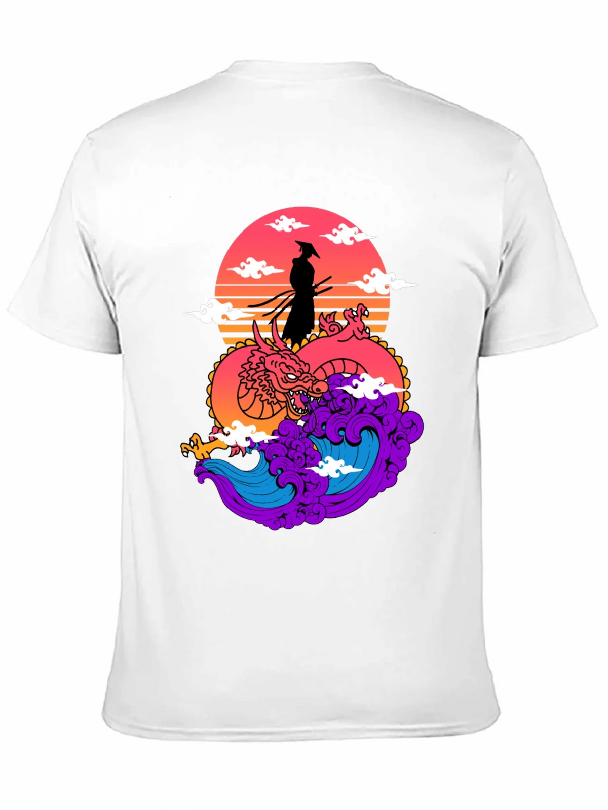 Samurai Dragon Graphic Tee product image 10