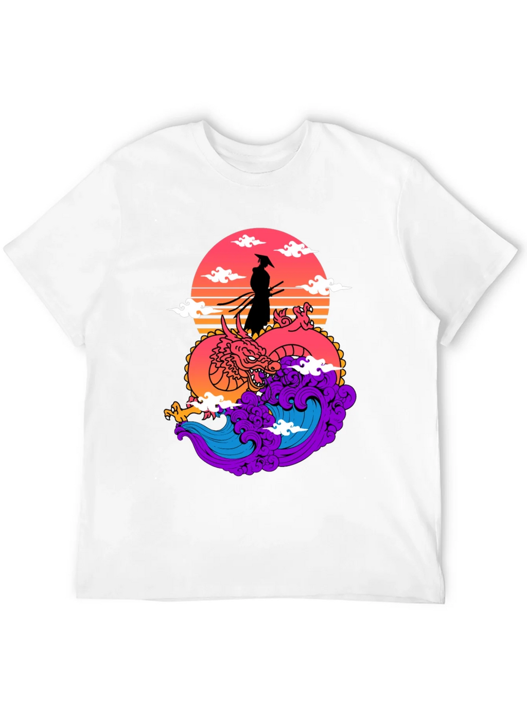 Samurai Dragon Graphic Tee product image 11