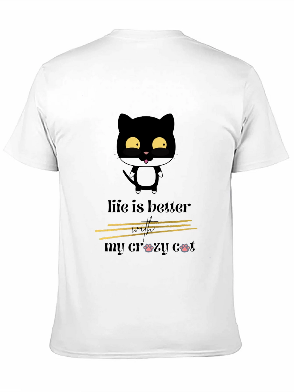 Crazy Cat Lover Tee - Life is Better product image 4
