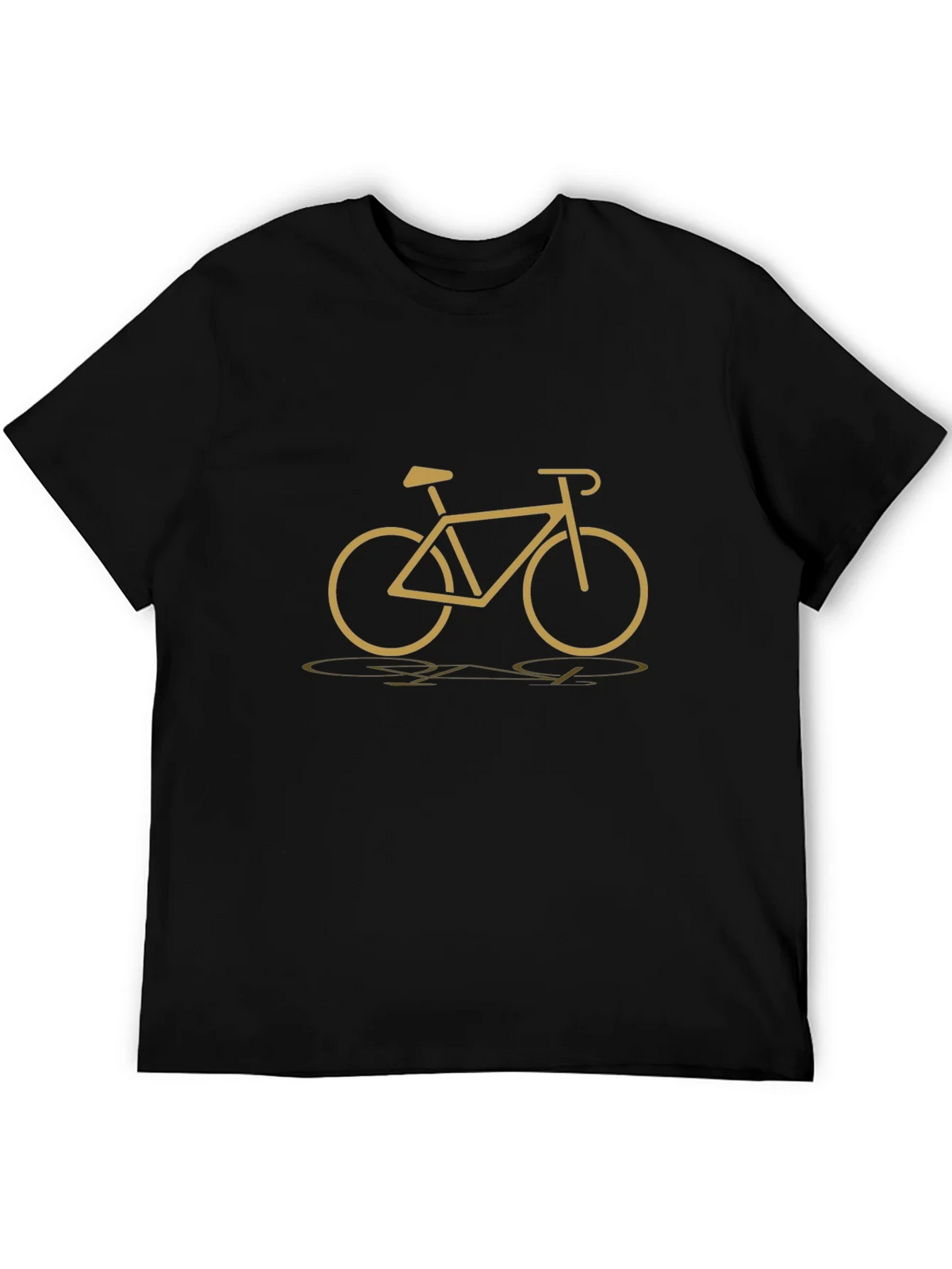 Stylish Black Bike Graphic Tee product image 5