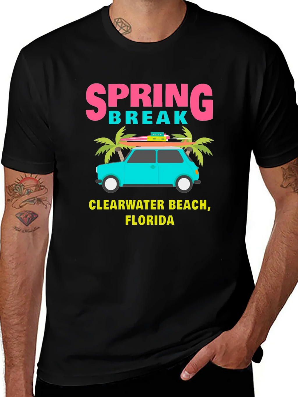 Spring Break Clearwater Beach T-Shirt product image 1
