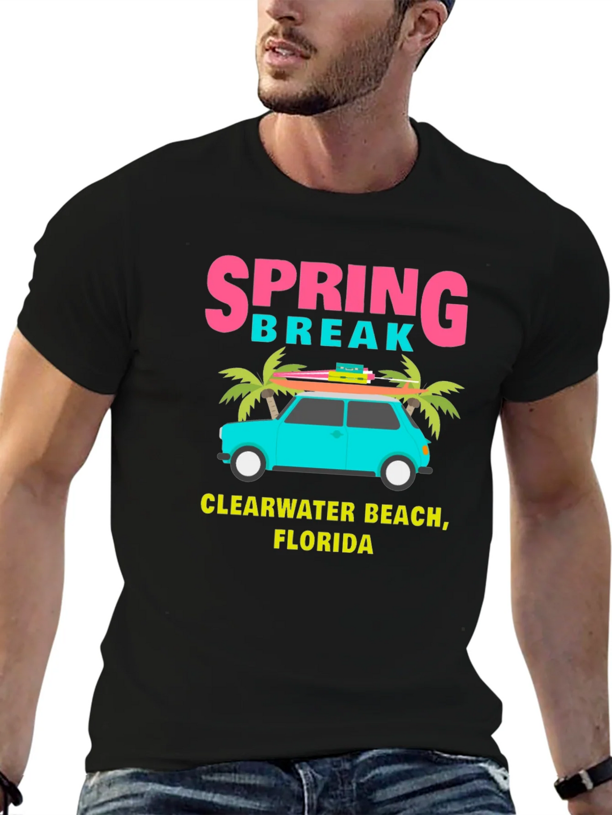 Spring Break Clearwater Beach T-Shirt product image 6