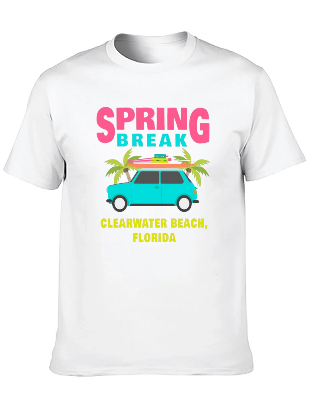 Spring Break Clearwater Beach T-Shirt product image 9