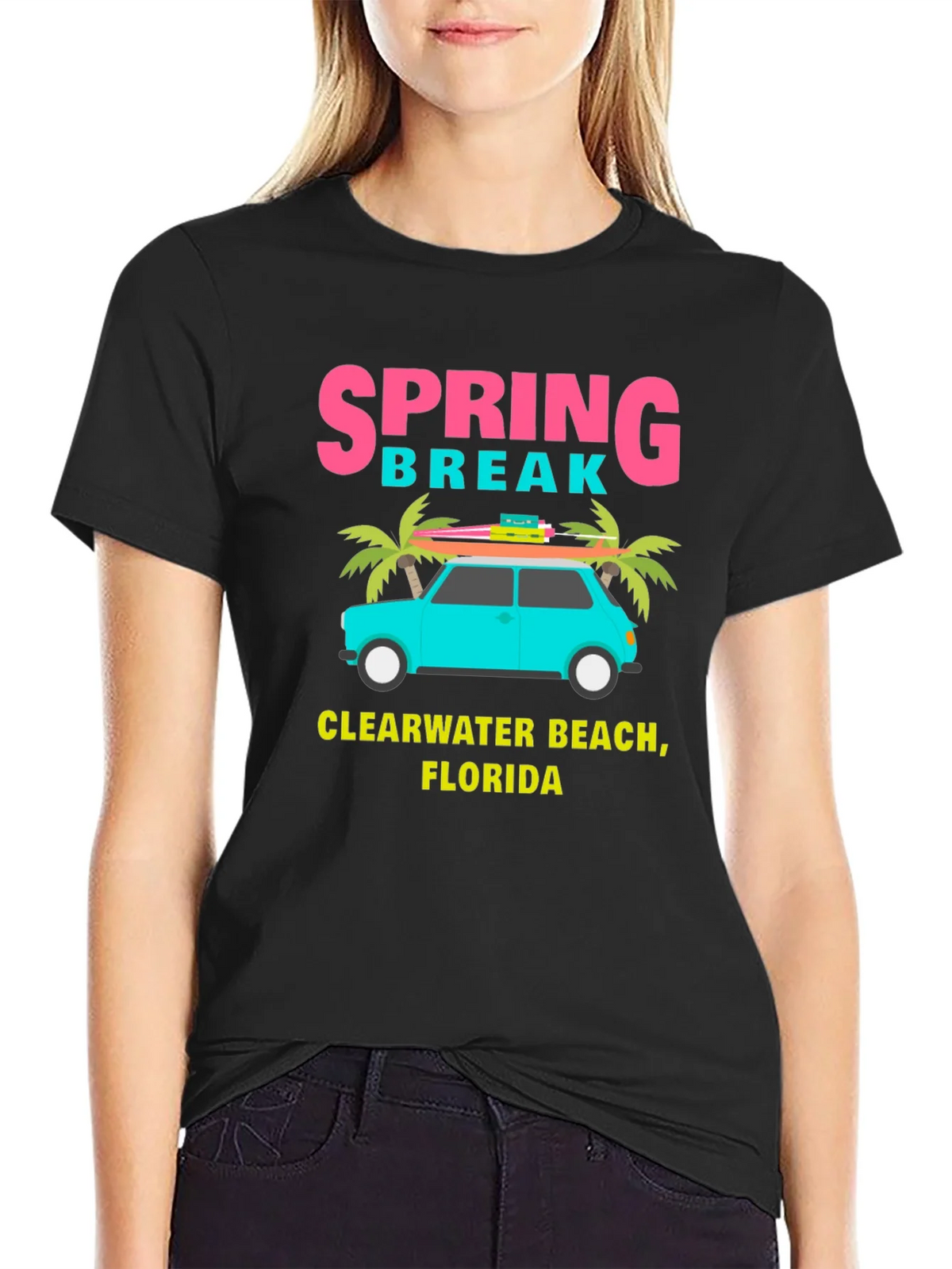 Spring Break Clearwater Beach T-Shirt product image 2