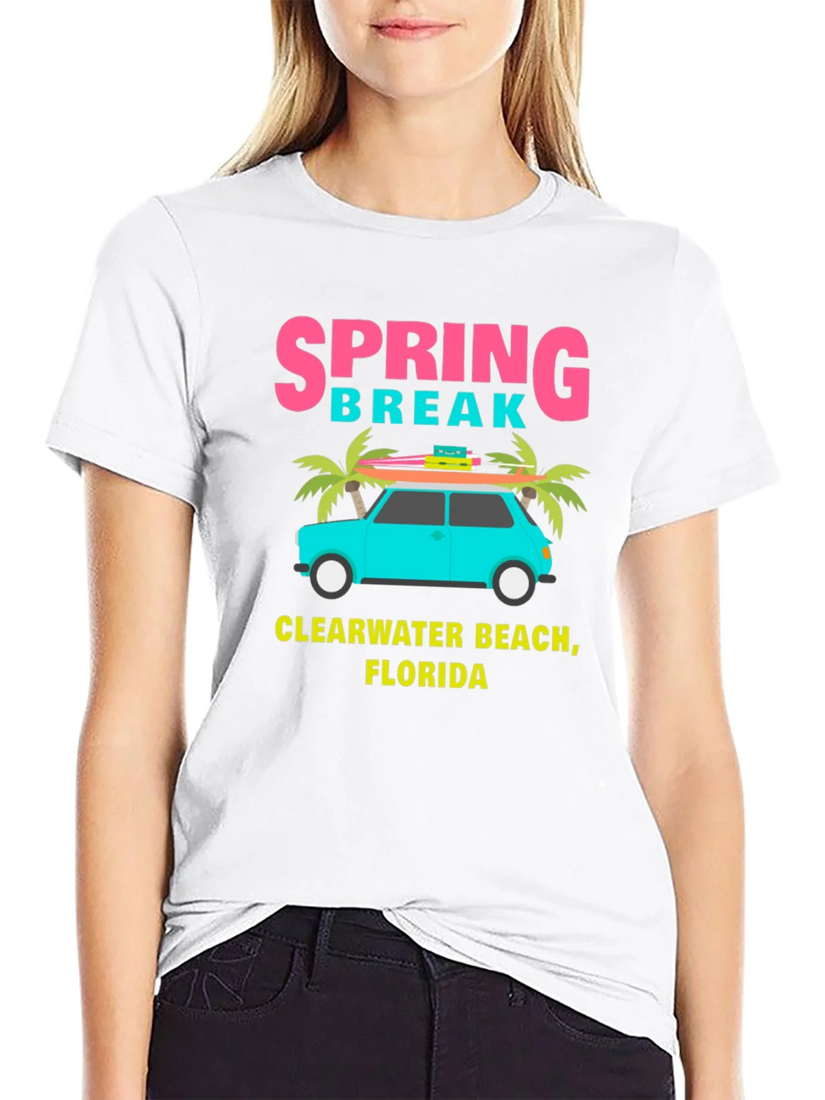 Spring Break Clearwater Beach T-Shirt product image 8