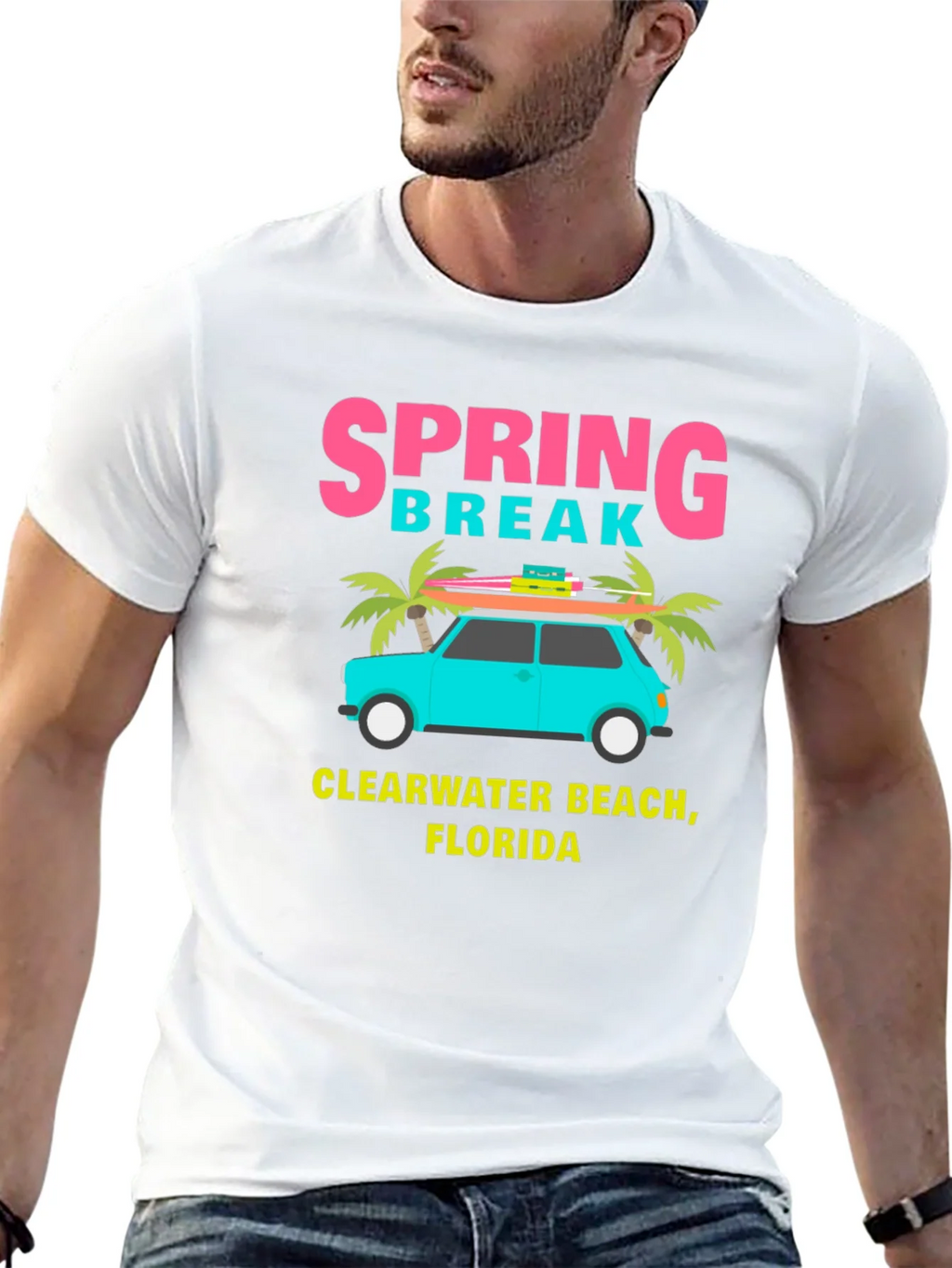 Spring Break Clearwater Beach T-Shirt product image 12