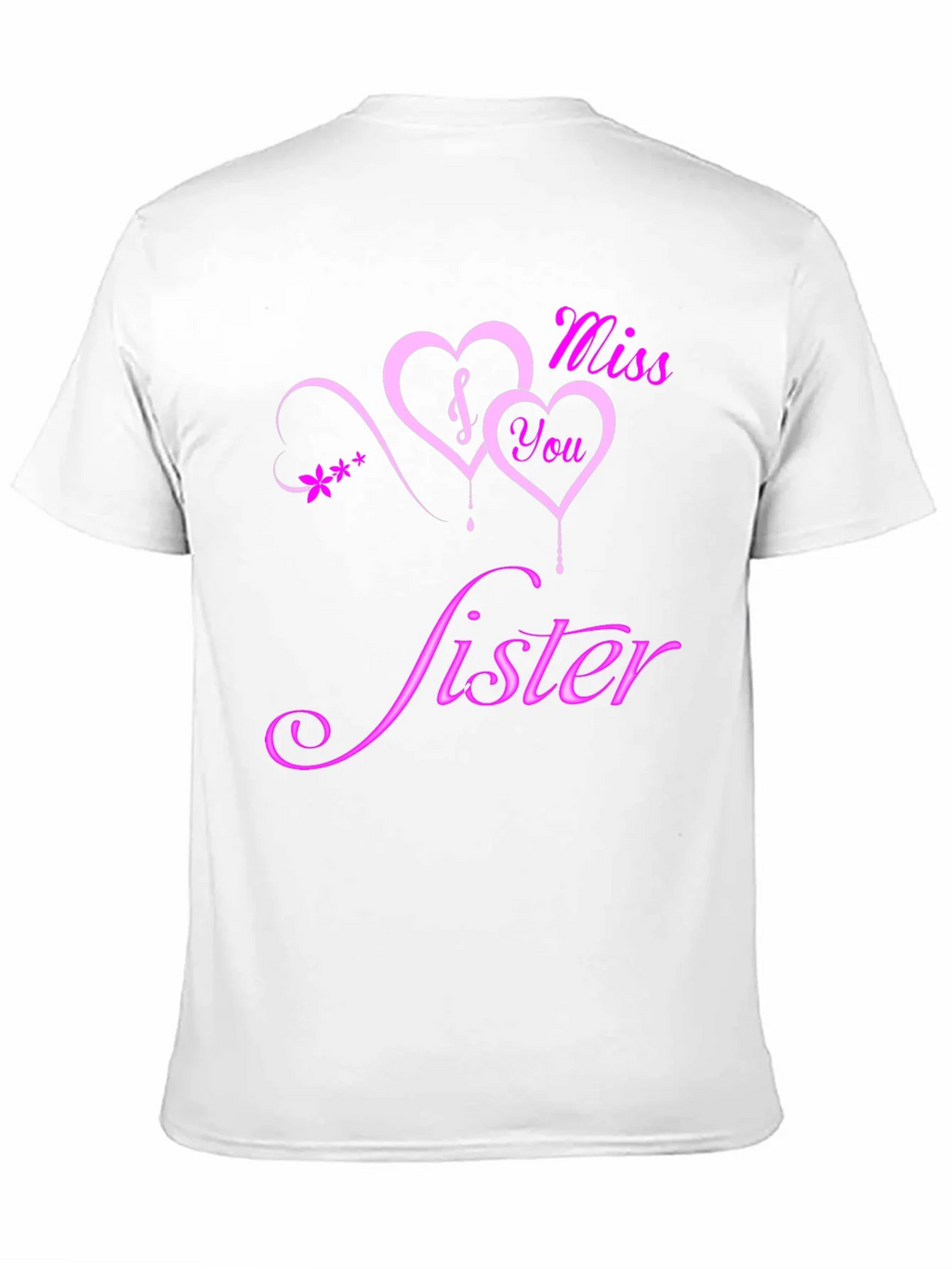 Miss You Sister Graphic Tee - Soft Cotton Blend product image 10