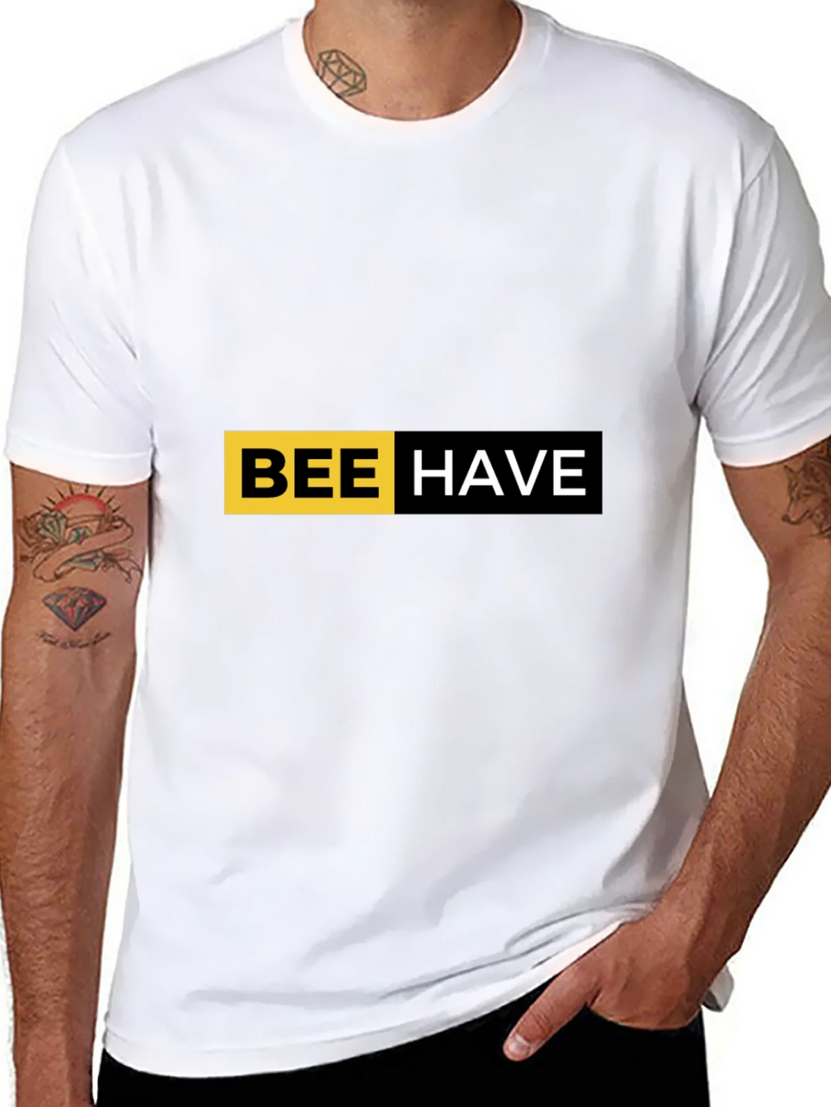 Bee Have T-Shirt - Trendy Graphic Tee product image 7