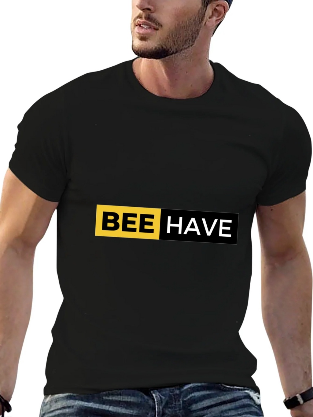 Bee Have T-Shirt - Trendy Graphic Tee product image 6