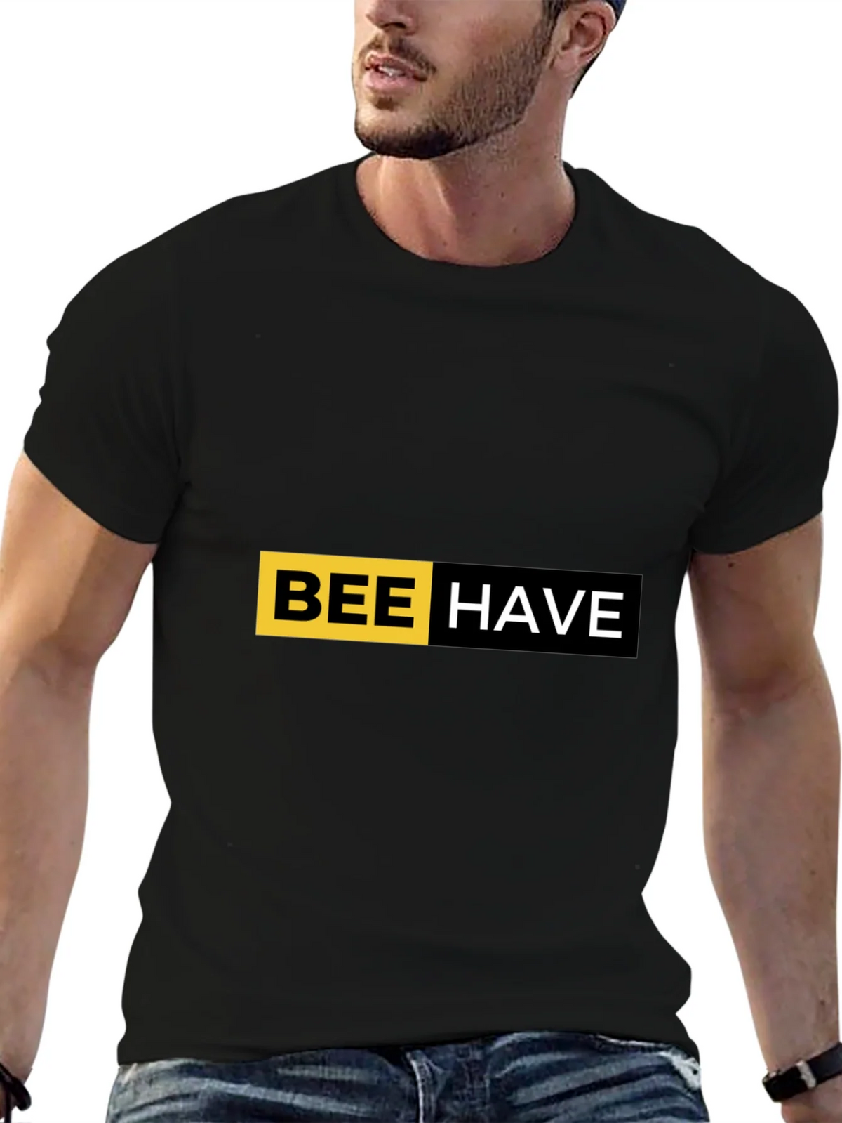Bee Have T-Shirt - Trendy Graphic Tee product image 6