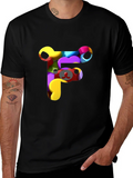 Colorful F Letter Bear T-Shirt product image 1