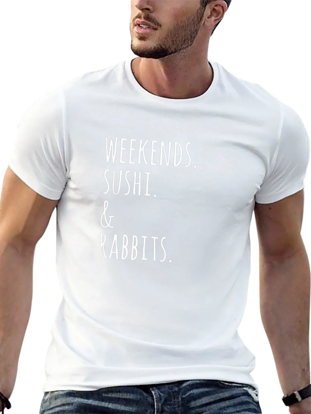 Weekends Sushi & Rabbits Graphic Tee product image 9