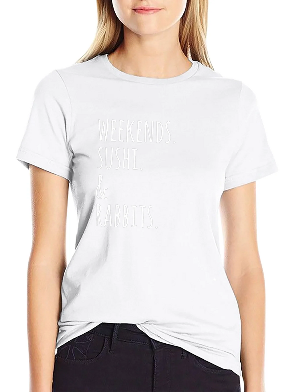 Weekends Sushi & Rabbits Graphic Tee product image 6