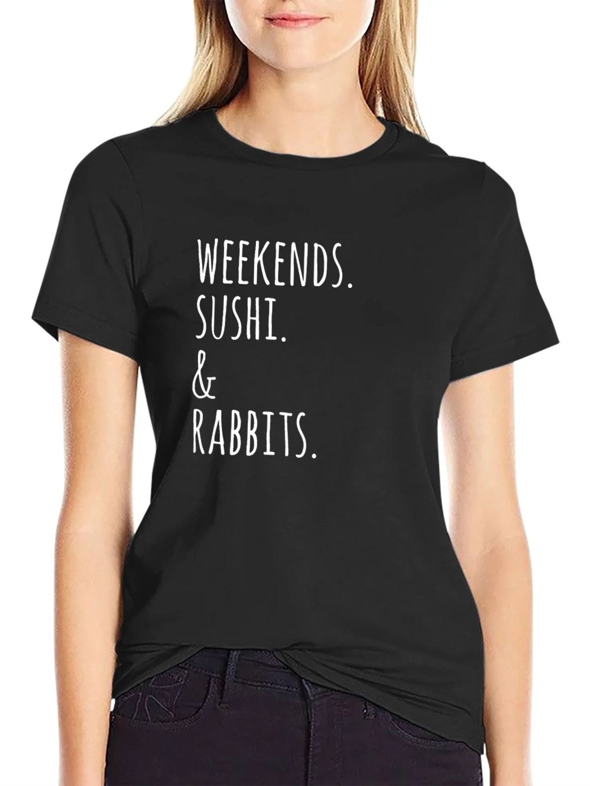 Weekends Sushi & Rabbits Graphic Tee product image 2