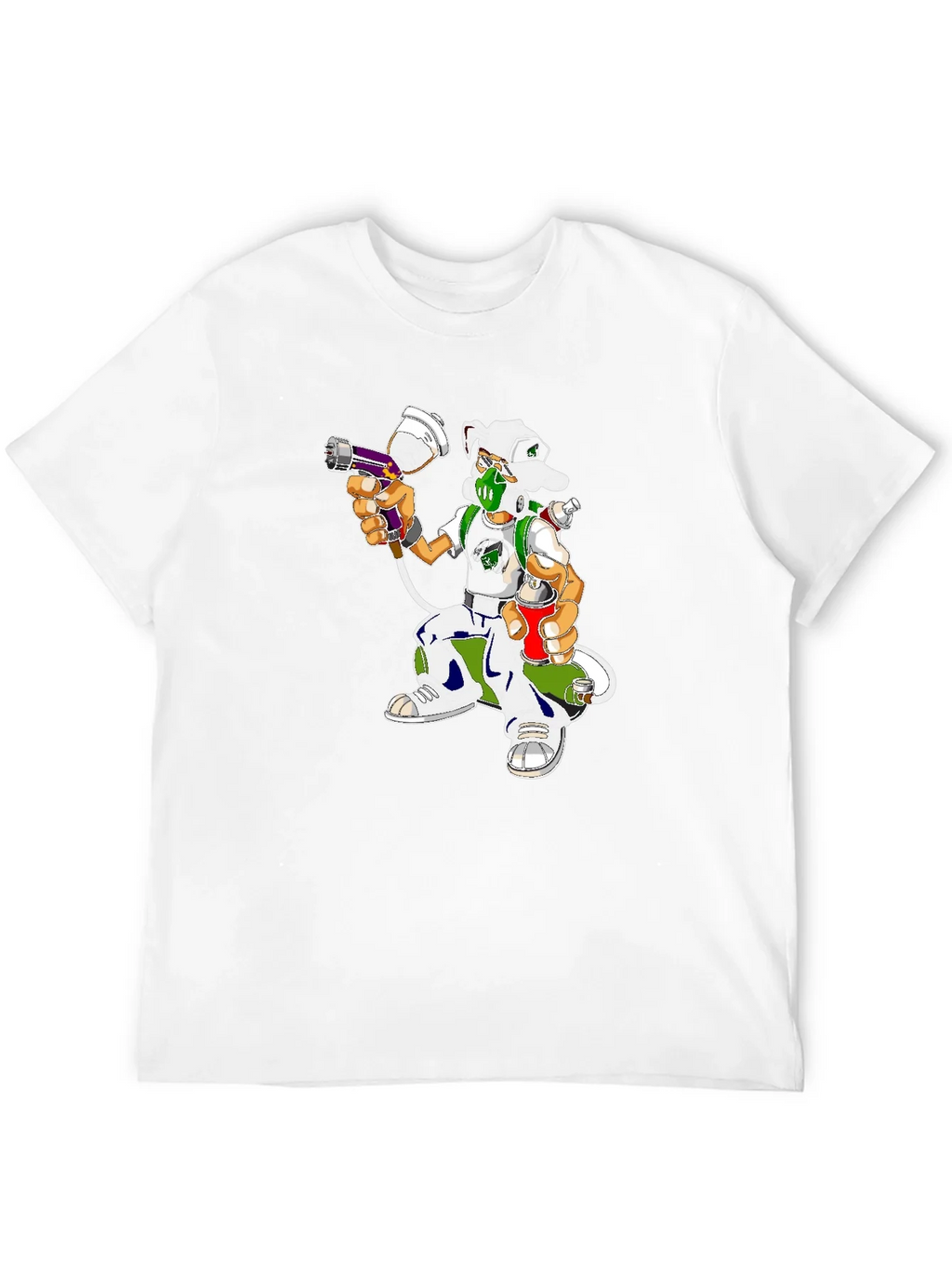 Urban Graffiti Artist Dog Graphic Tee product image 11