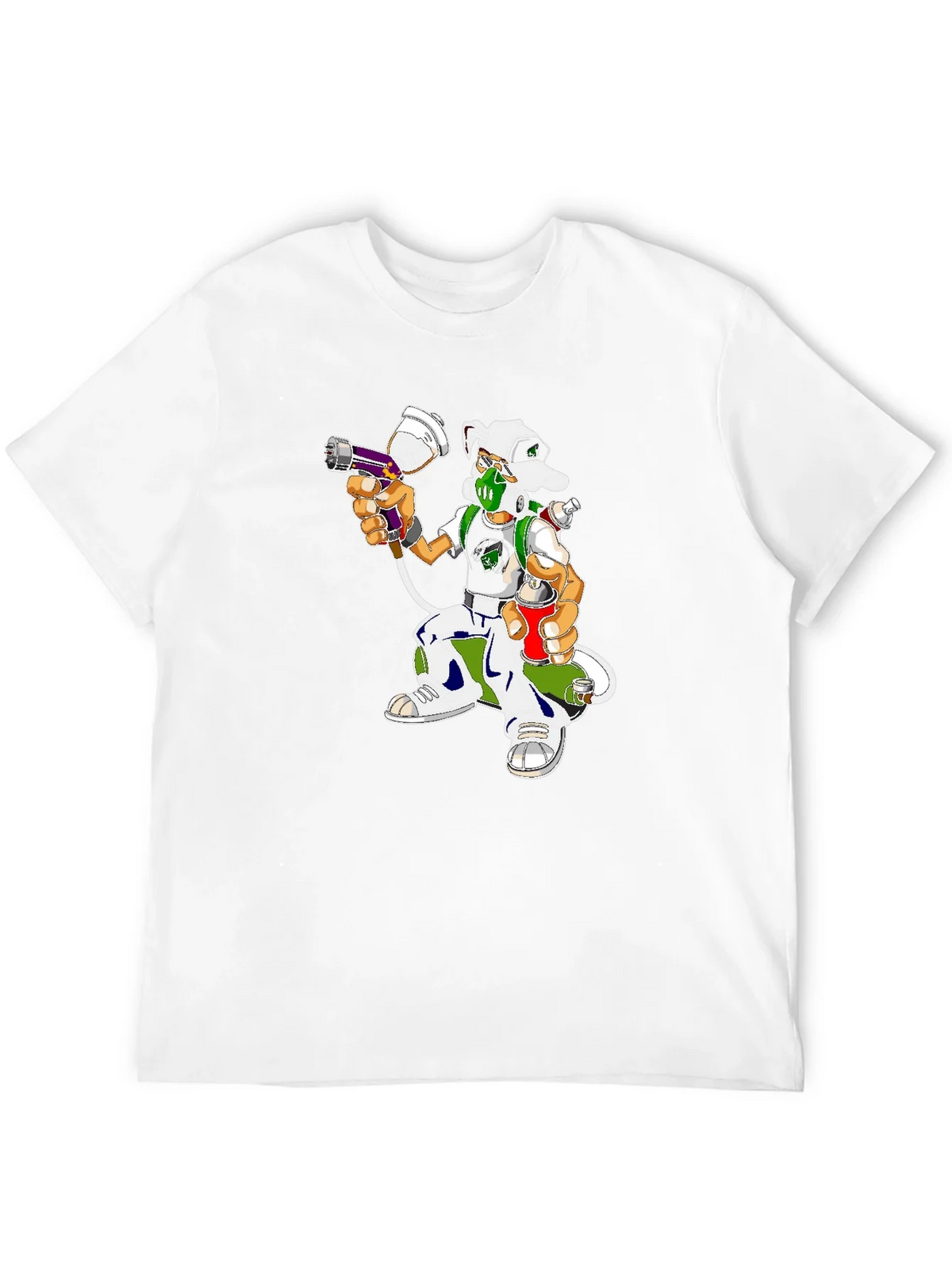 Urban Graffiti Artist Dog Graphic Tee product image 11