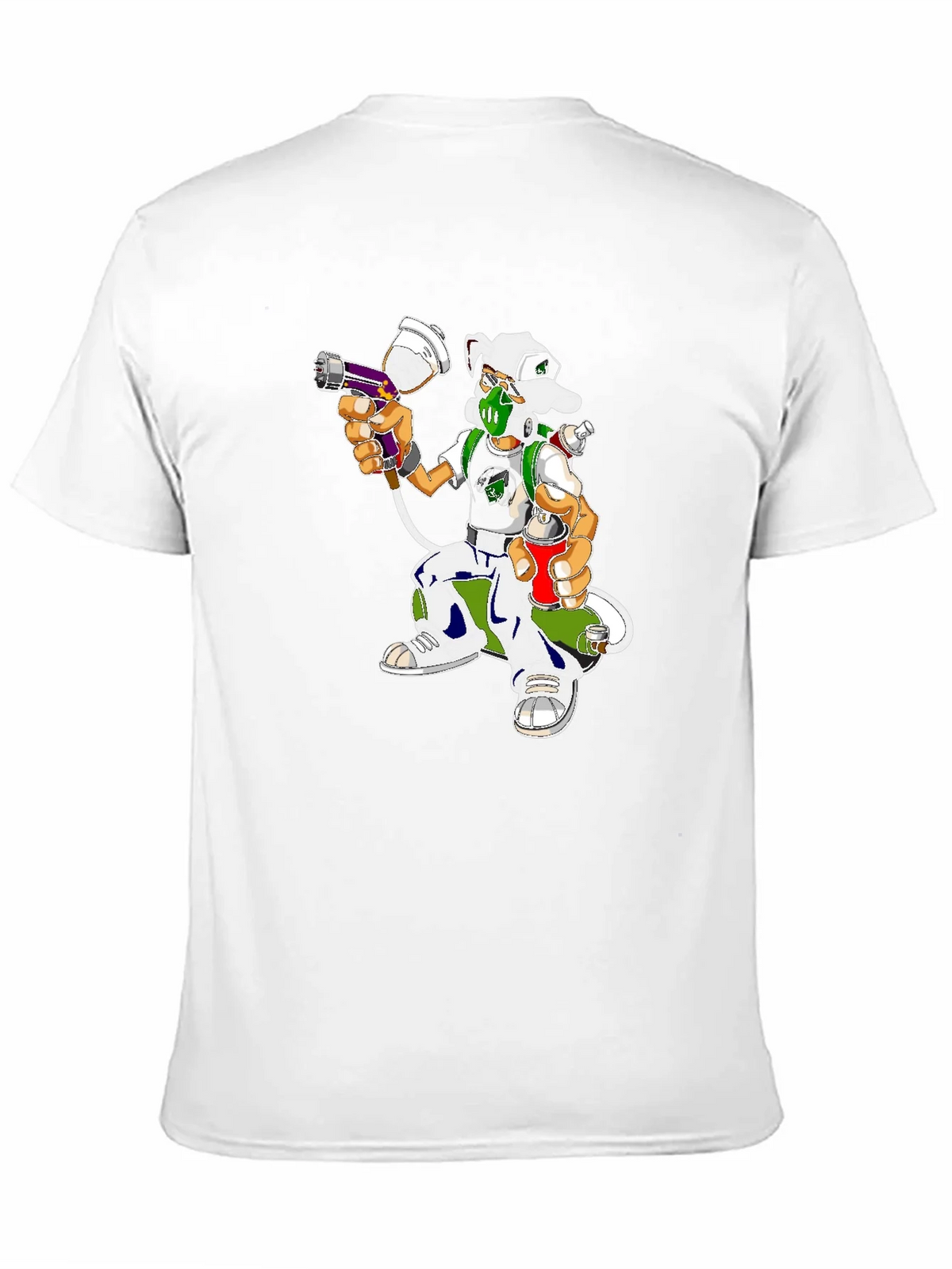 Urban Graffiti Artist Dog Graphic Tee product image 10