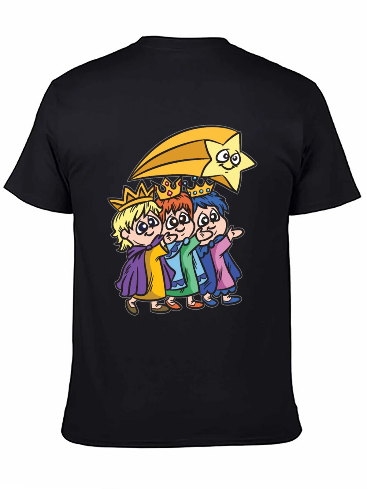Three Kings & Star Mens T-Shirt product image 4