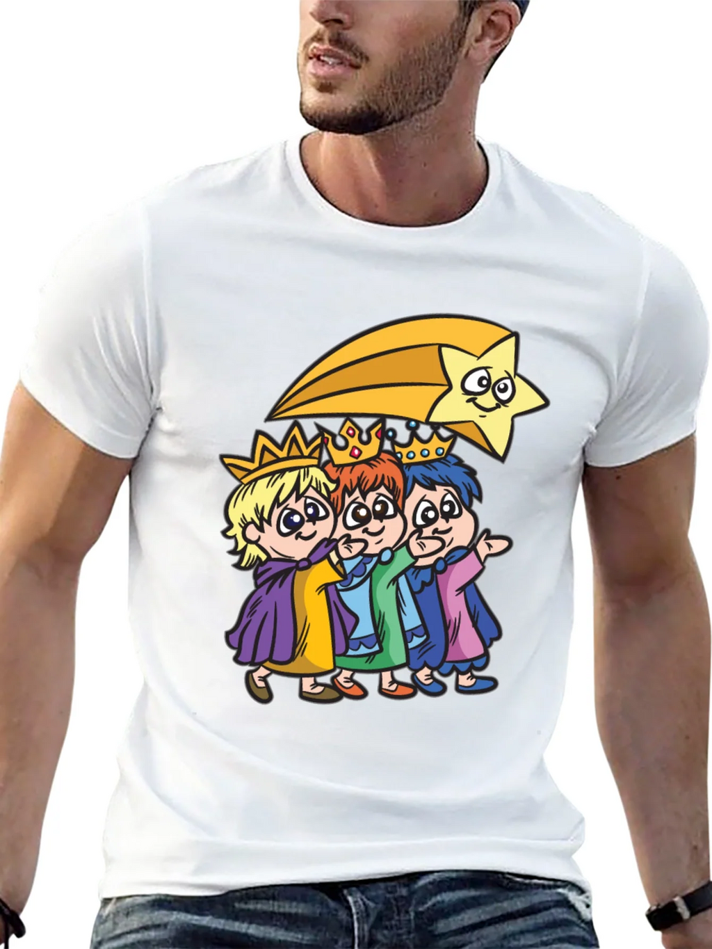 Three Kings & Star Mens T-Shirt product image 12