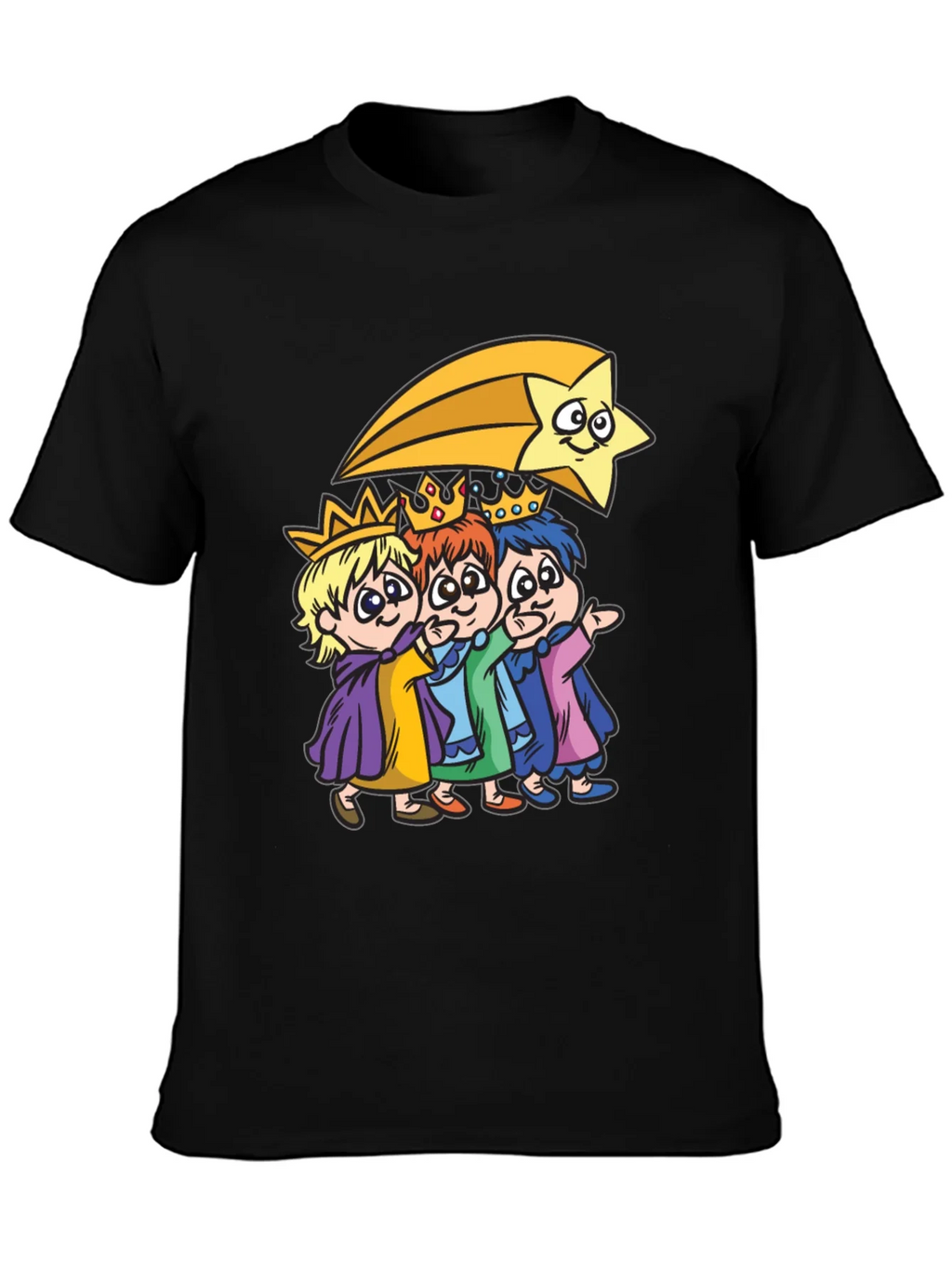 Three Kings & Star Mens T-Shirt product image 3